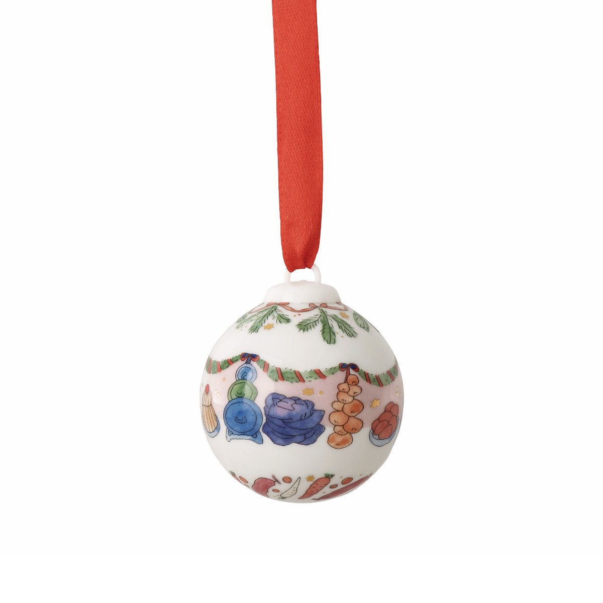 Hutschenreuther Weihnachtsbaumkugel Mini-Anhänger, 4,5 cm