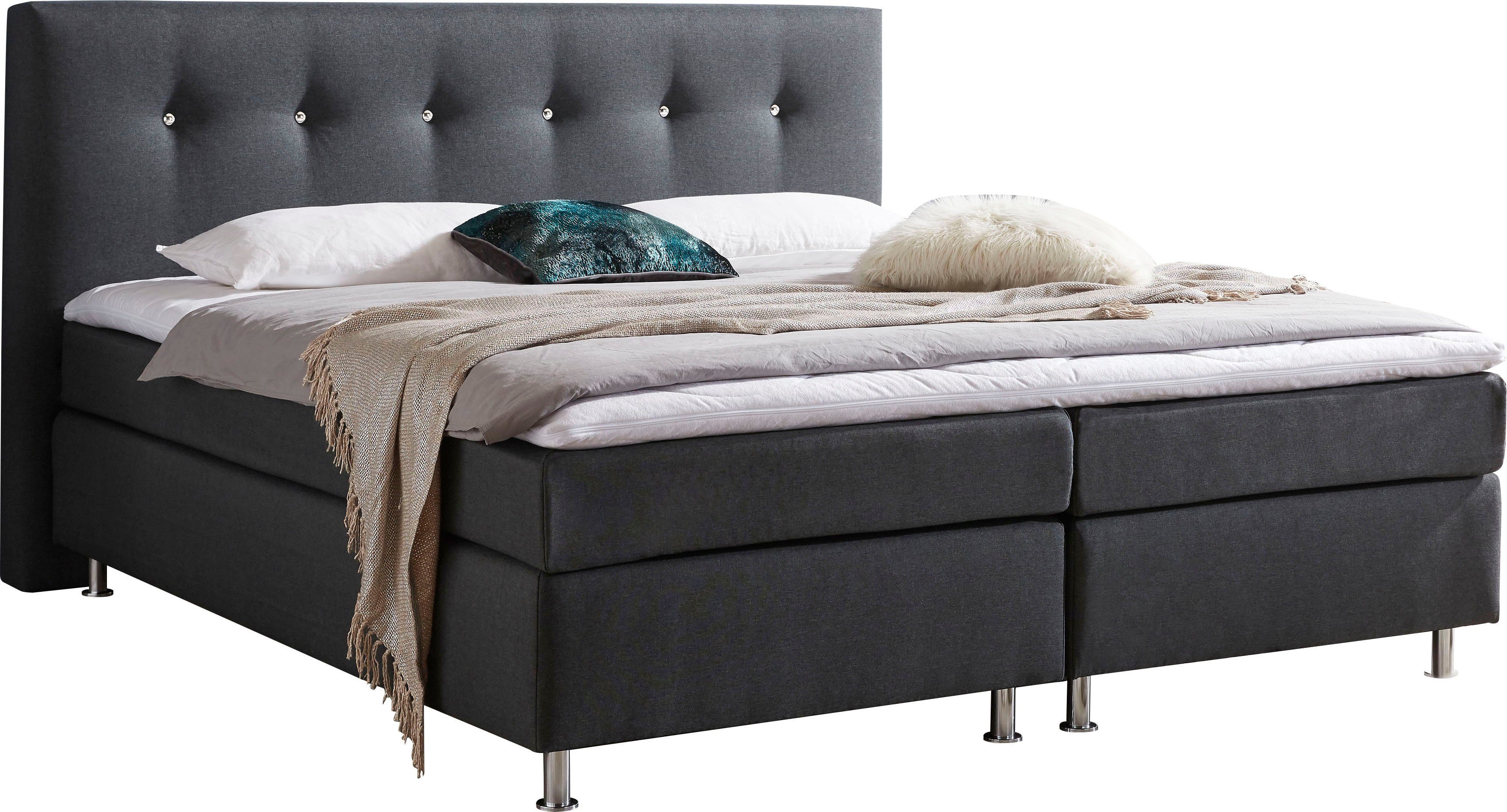 Westfalia Schlafkomfort Boxspringbett, mit Topper