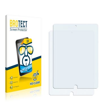 BROTECT Schutzfolie für Apple iPad 10.2" WiFi Cellular 2020 (8. Gen), Displayschutzfolie, 2 Stück, Folie klar