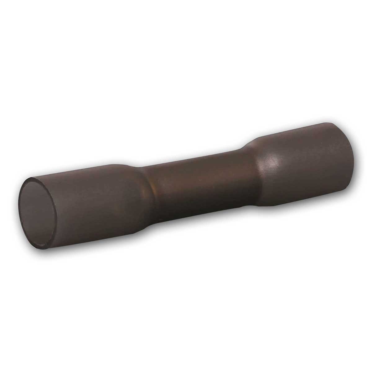 Quetschhülse Stoßverbinder schrumpfbar schwarz, 2,5-4mm² 80 Stk
