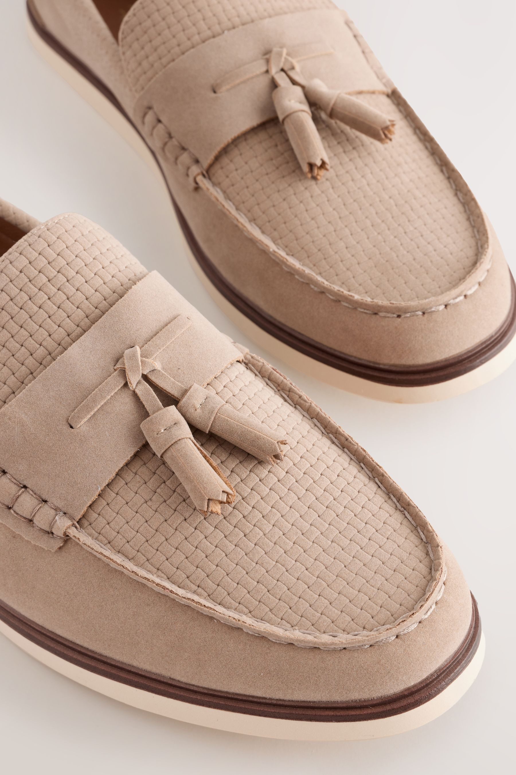 Next Loafer mit Prägung und Quaste Loafer (1-tlg)