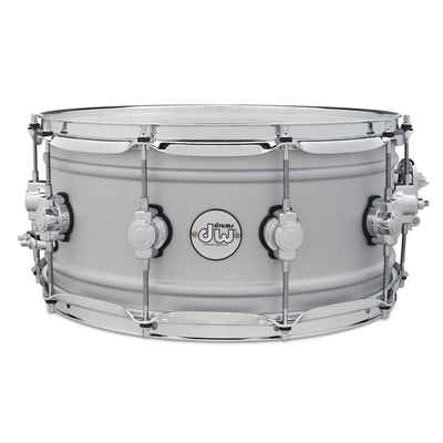 DW Snare Drum, Design Aluminium Snare 14"x6,5" - Snare Drum