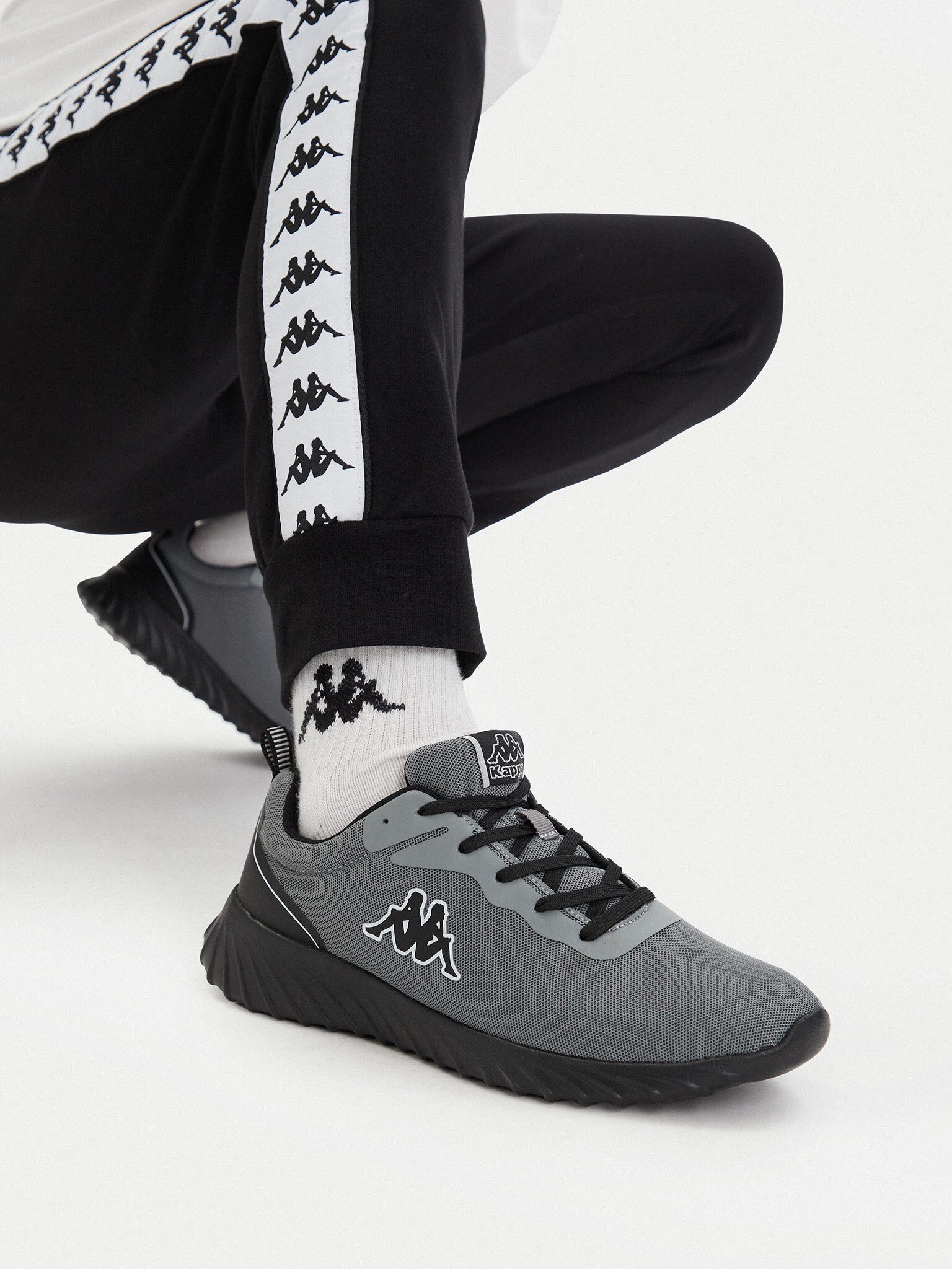 Kappa Kappa Herrenschuhe Grau KAPPA-CEOWB-SS24-3C007 Grau Sneaker