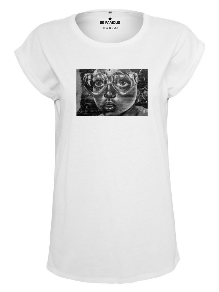 Be Famous Print-Shirt Classic Roll Up streetlovepho (1-tlg., keine)