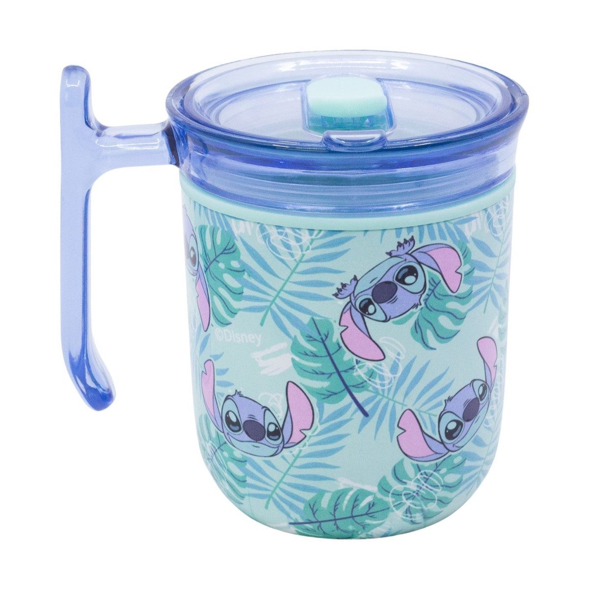 Disney Isolierflasche Aloha Harmony Tasse 470 ml doppelwandig mit Deckel für unterwegs