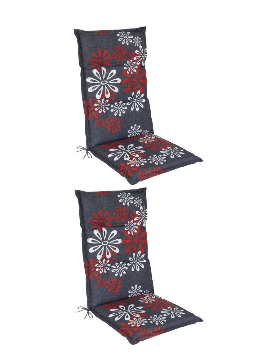 Waidmeister Hochlehnerauflage Hochlehner Auflage Naxos für Gartenstühle, (2 günstig online kaufen