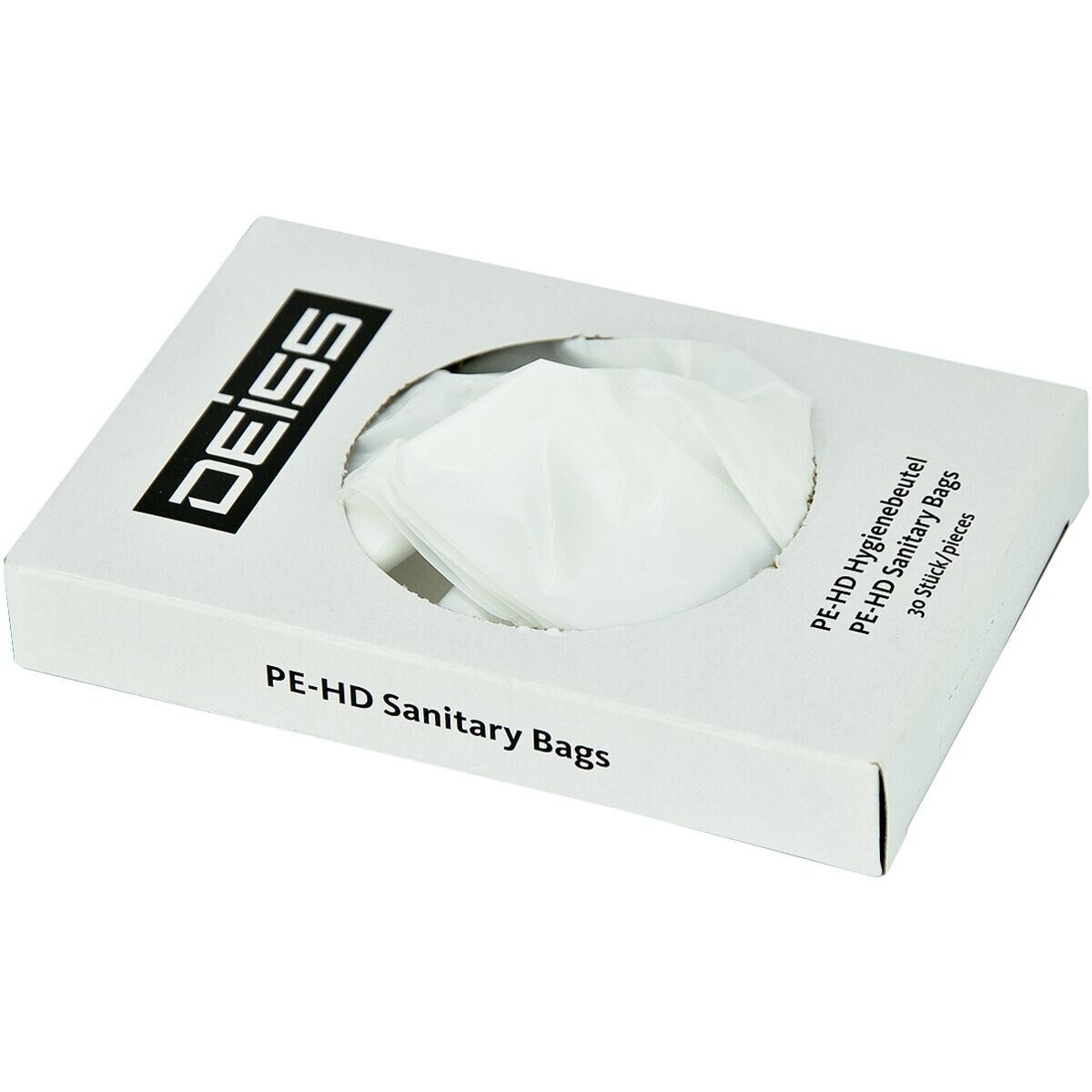 Deiss Müllbeutel STANDARD®, Hygienebeutel 30 Stück, mit Spenderbox