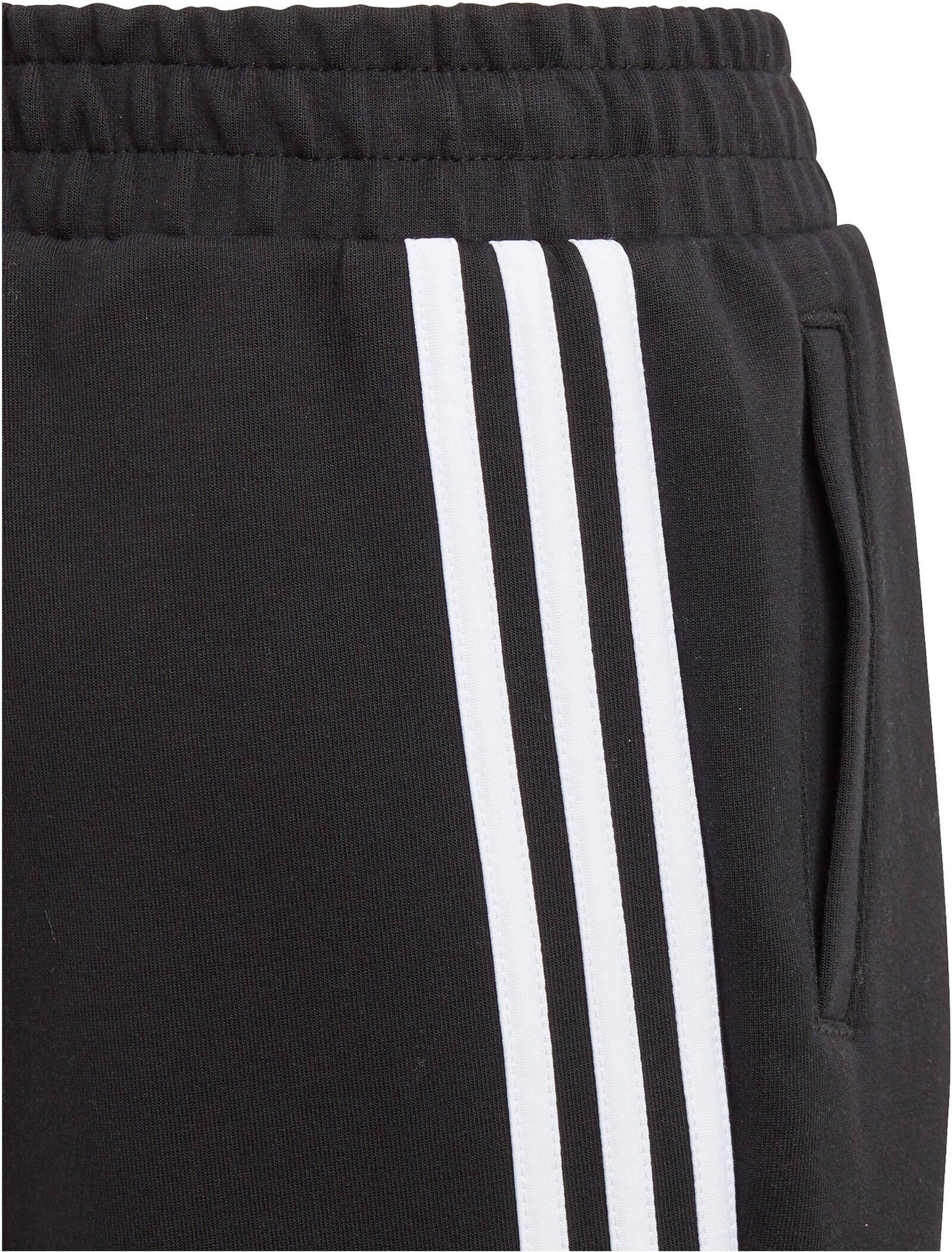 Trainingshose P,BLACK/WHITE 3S TAPERED adidas weiss-schwarz-pink B Sportswear