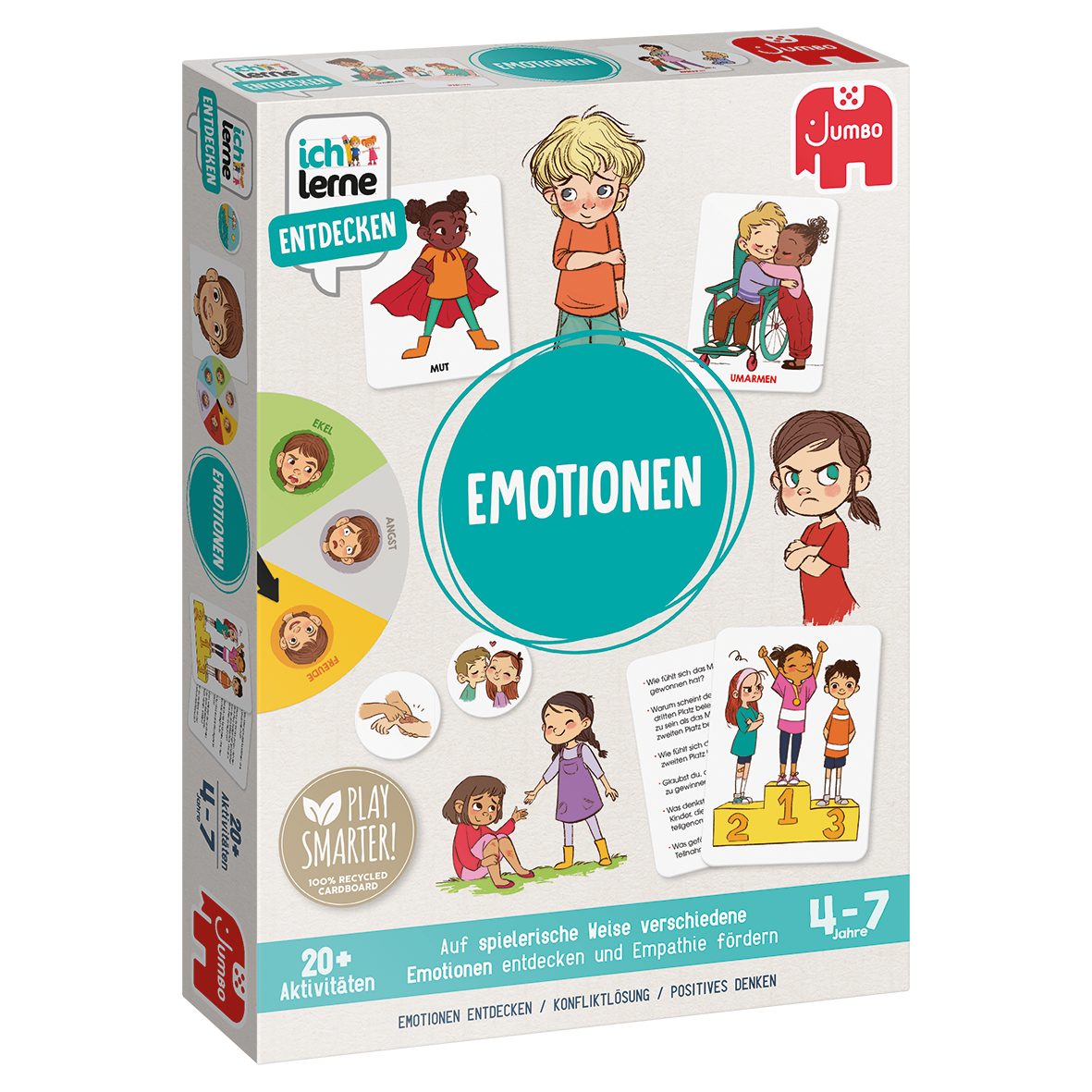 Jumbo Spiele Spiel, Kinderspiel 1110100048 ich lerne Entdecken Emotionen | Kinderspiele
