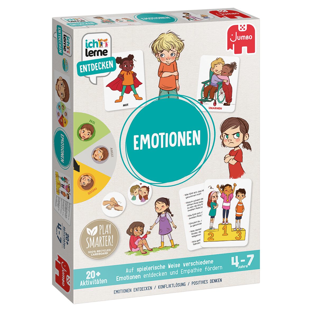 Jumbo Spiele Spiel 1110100048 ich lerne Entdecken Emotionen, Jumbo Spiele 1110100048 ich lerne Entdecken Emotionen, Made in Europe