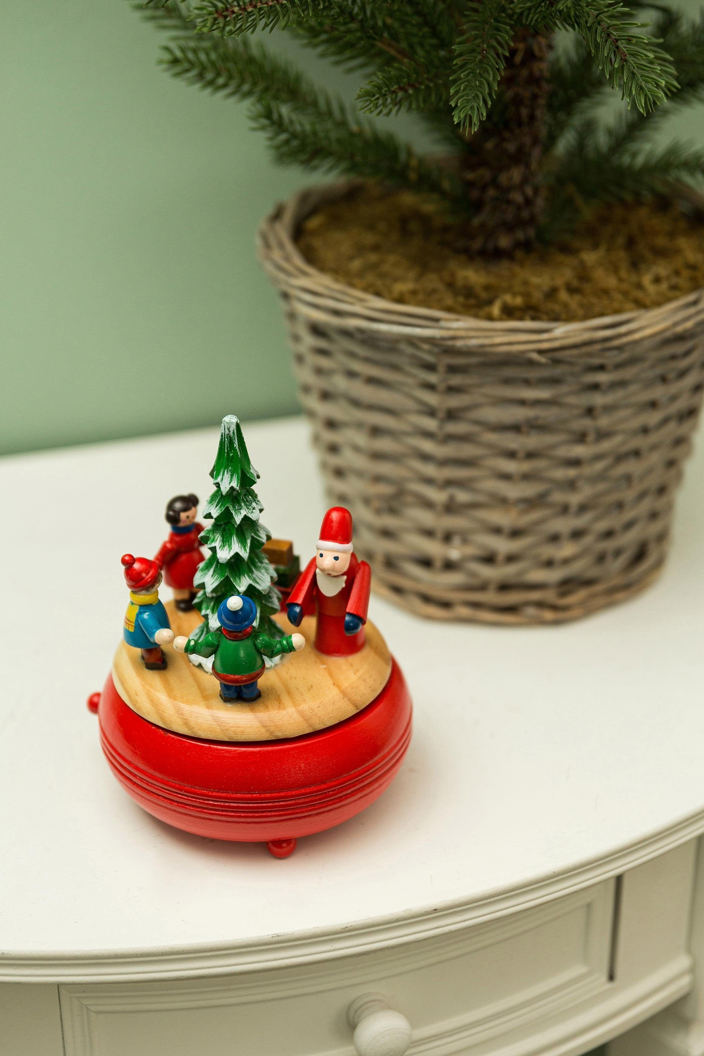 Möbel Accessoires Weihnachtsfigur mit Spieluhr & Weihnachtsdeko, Myflair Weihnachtsszene