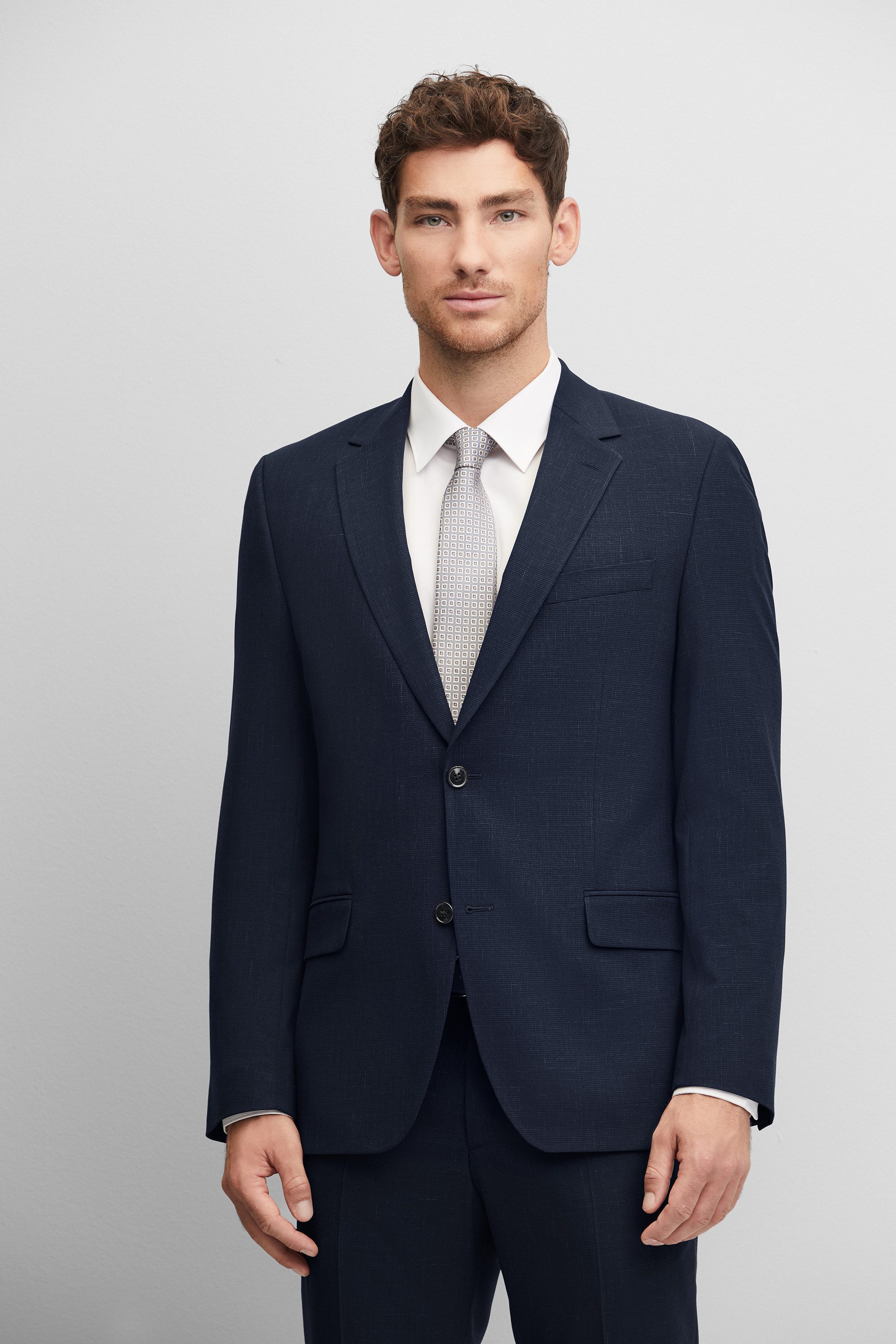 Digel Anzugsakko Duncan (1-tlg., Mischgewebe) Kissing Buttons günstig online kaufen