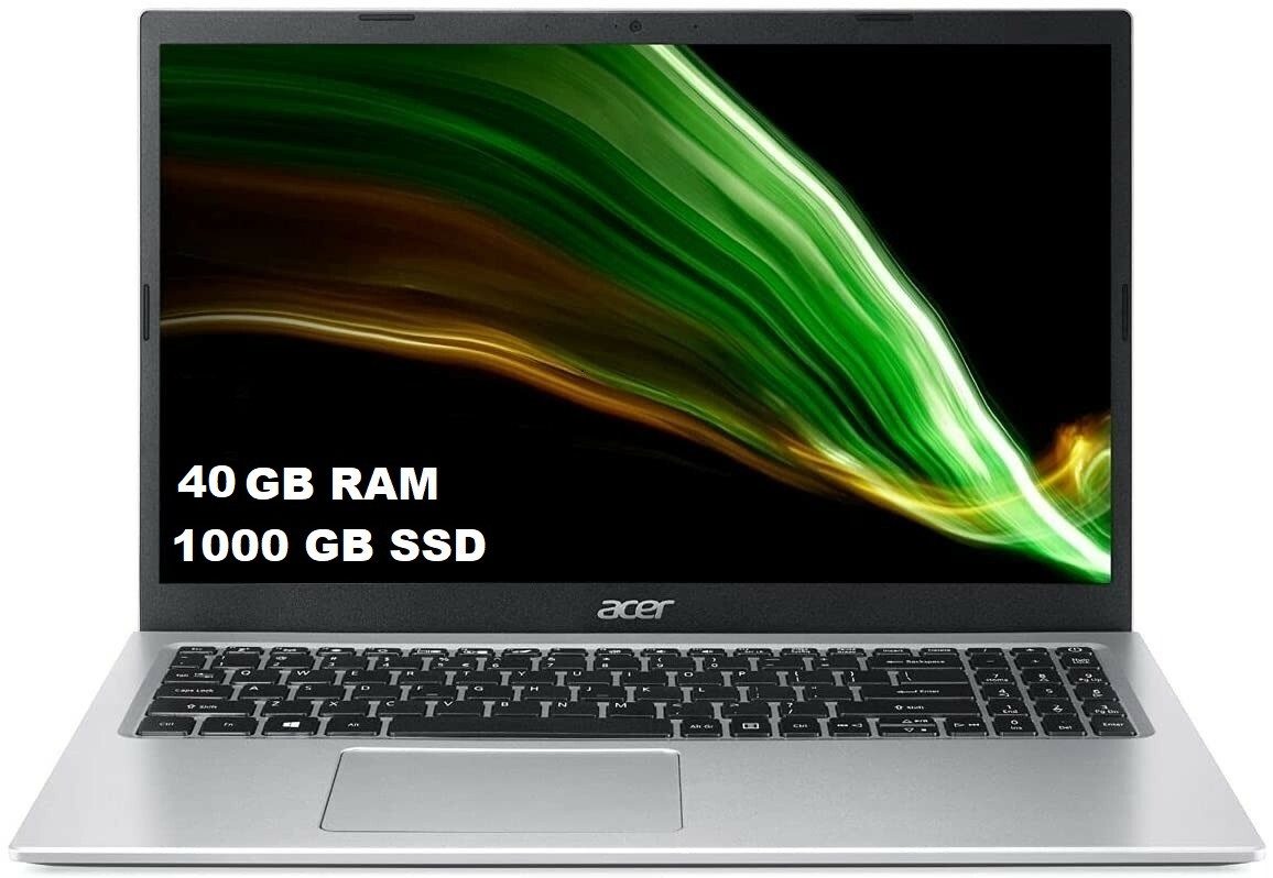 Acer Ultra Laptop Intel Core i7-1165G7, 20GB / 32GB / 36GB / 40GB RAM Business-Notebook (43,9 cm/17,3 Zoll, Intel Core i7 1165G7, Intel Iris Xe Graphics, 40 GB, 1000 GB SSD, Laptop 17,3-Zoll-Display für Büro & Homeoffice)