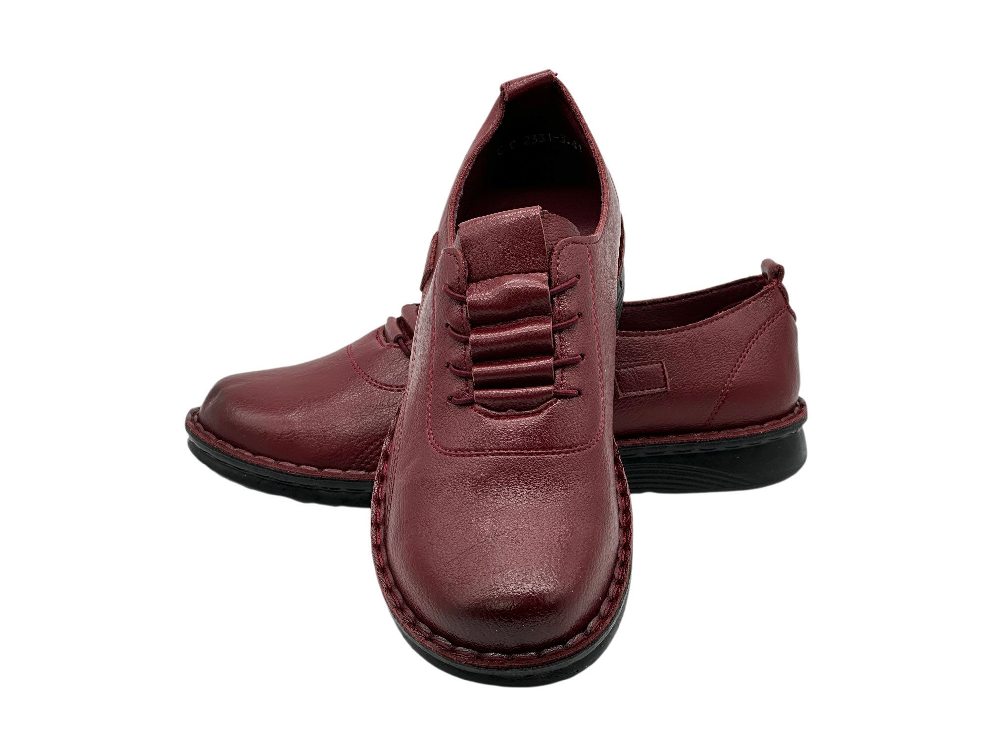 Nowaland Damen bequeme Schnürschuhe mit besonders weichem Tragegefühl Mokassin Besonders weiches Obermaterial und flexible Laufsohle