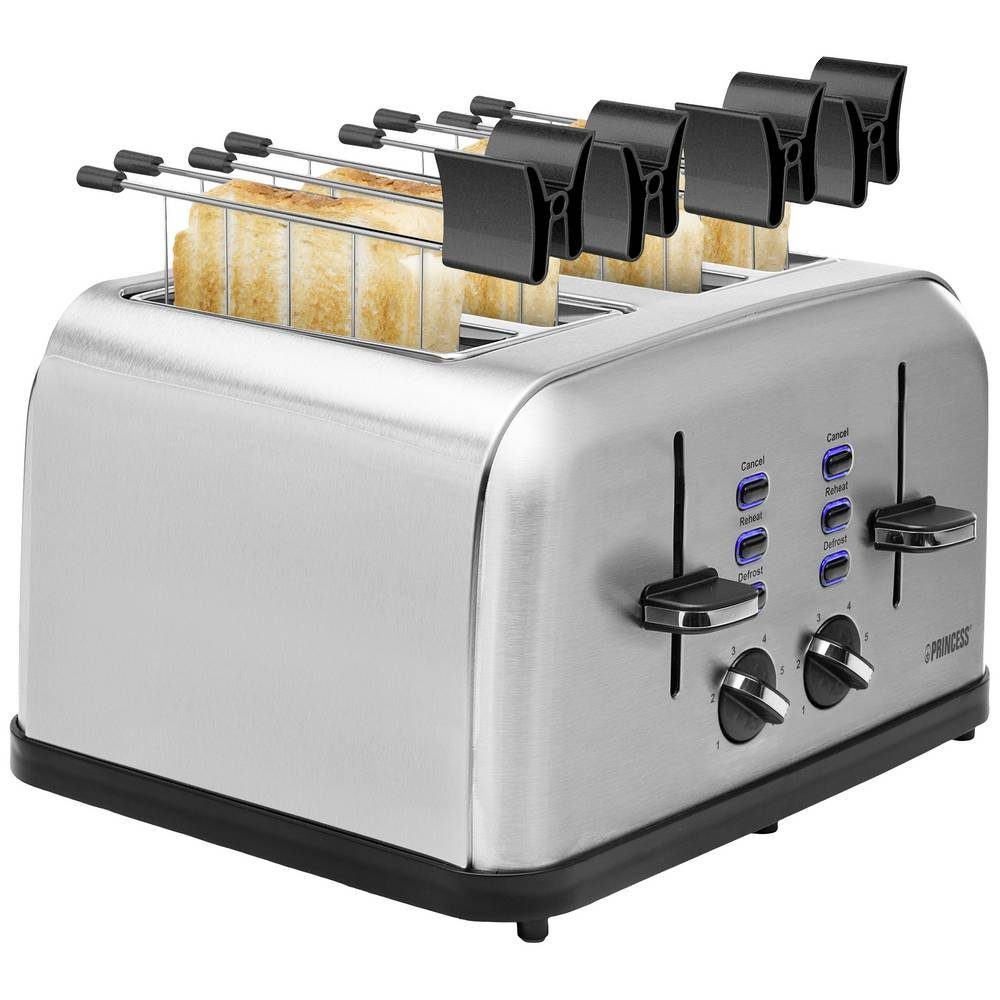PRINCESS toaste Toaster 4-Schlitz