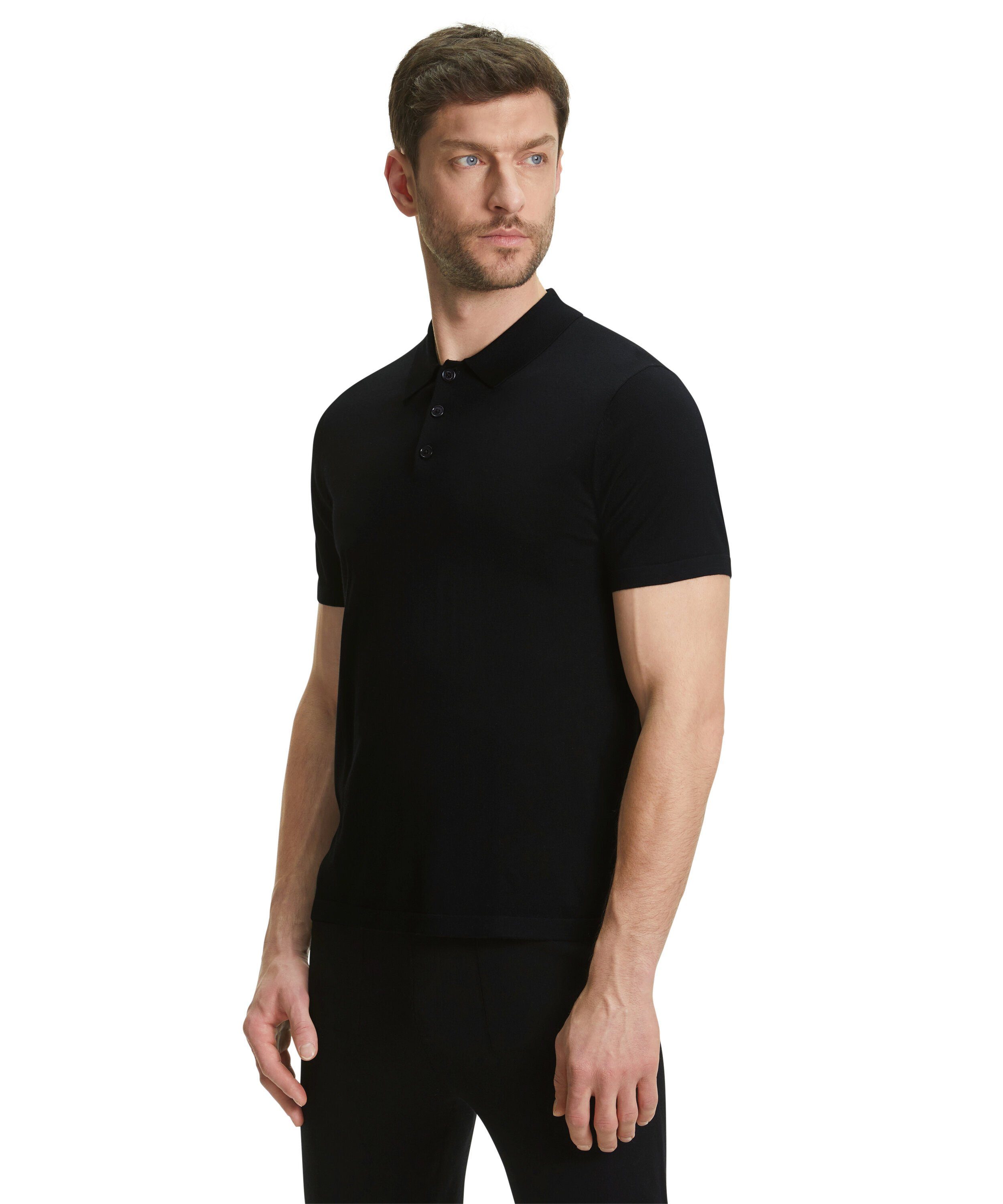 FALKE Poloshirt Premium Merino Wool (1-tlg., 1) aus Merinowolle