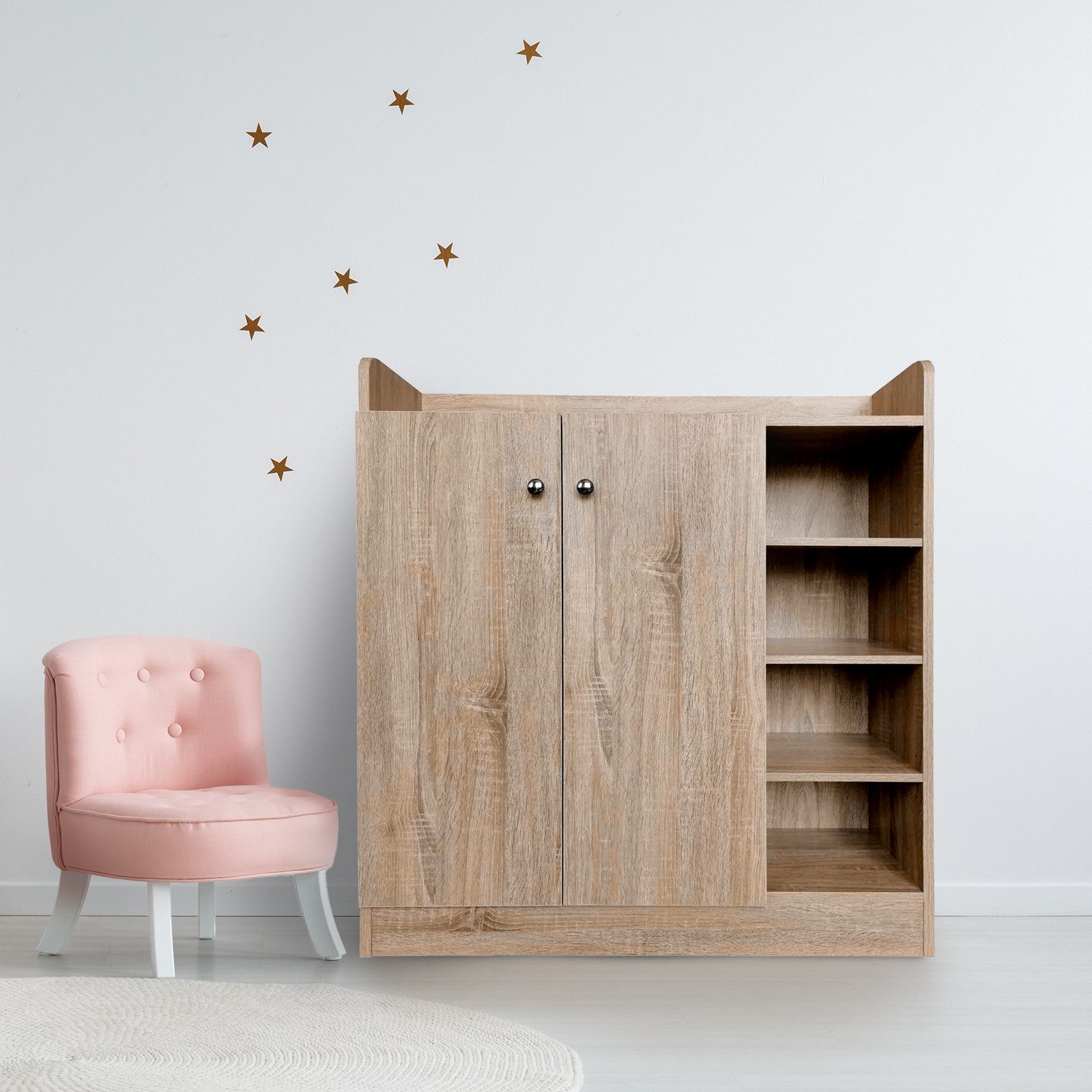 HTI-Living Sideboard Sideboard mit 8 Regalfächern günstig online kaufen