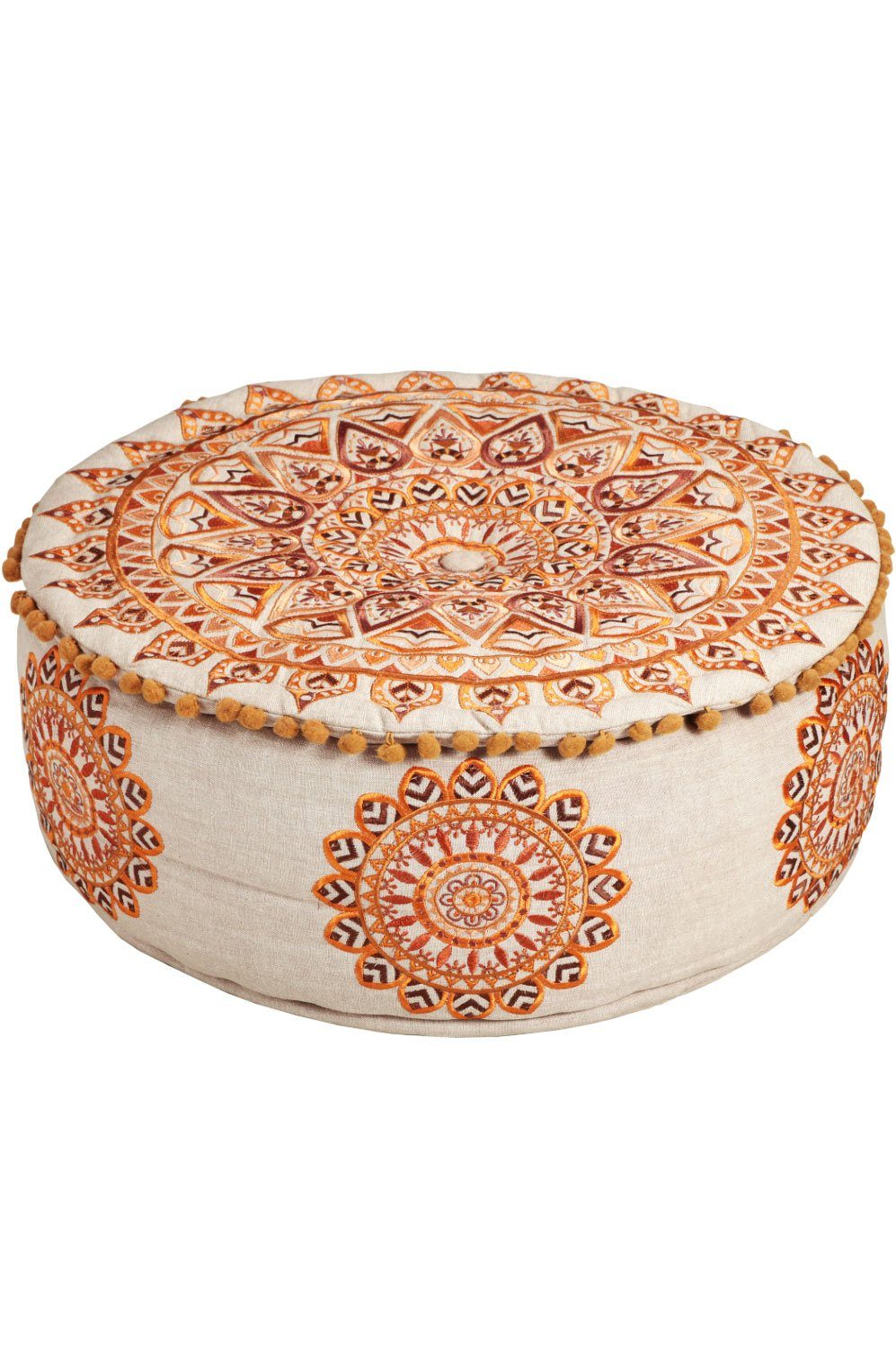Marrakesch Orient & Mediterran Interior Pouf Orientalische Pouf Hocker Sitz günstig online kaufen