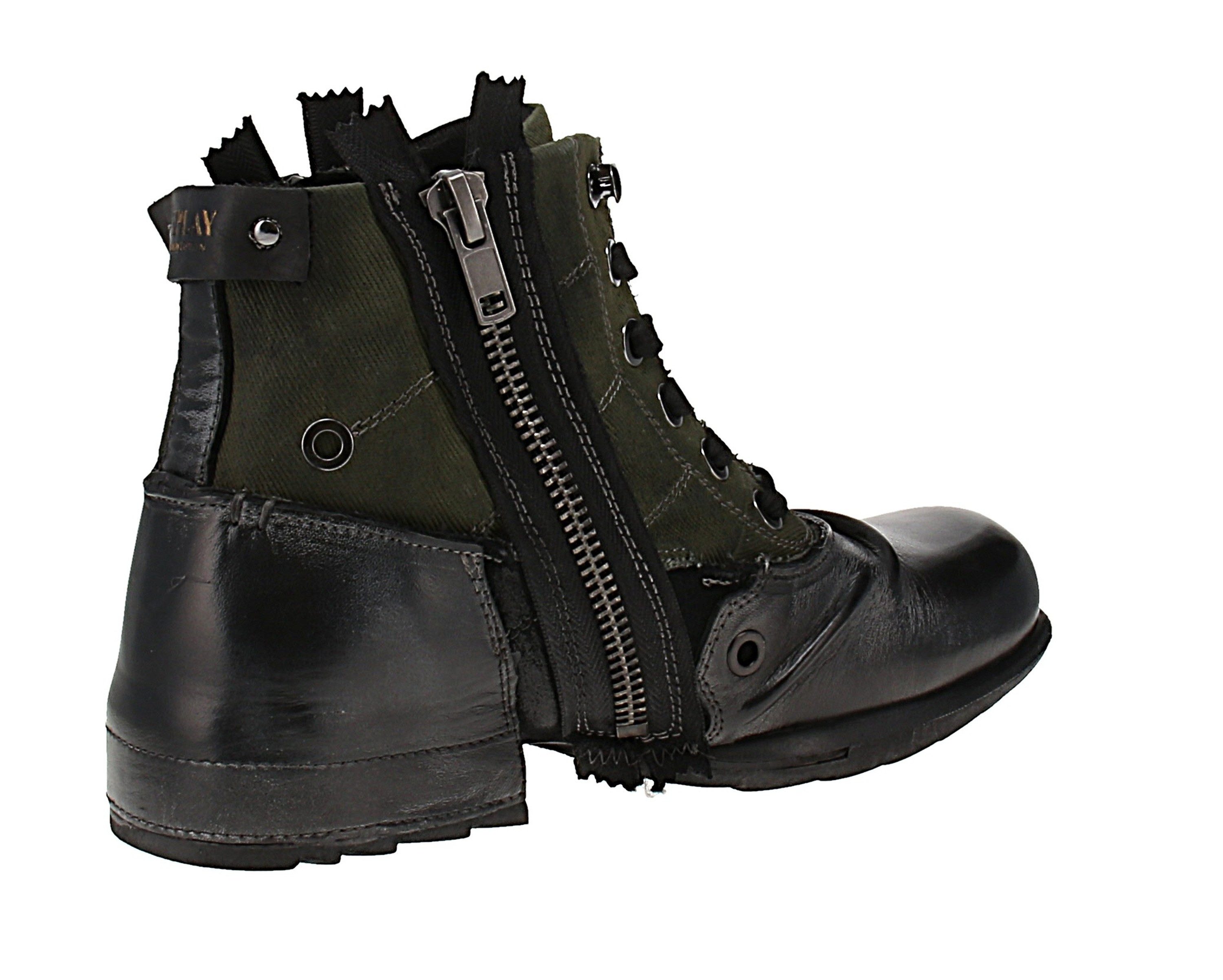 Replay Replay Grip Limited GMU01 C0023L - Herren Boots - 1659-Black-Mil-Grn günstig online kaufen