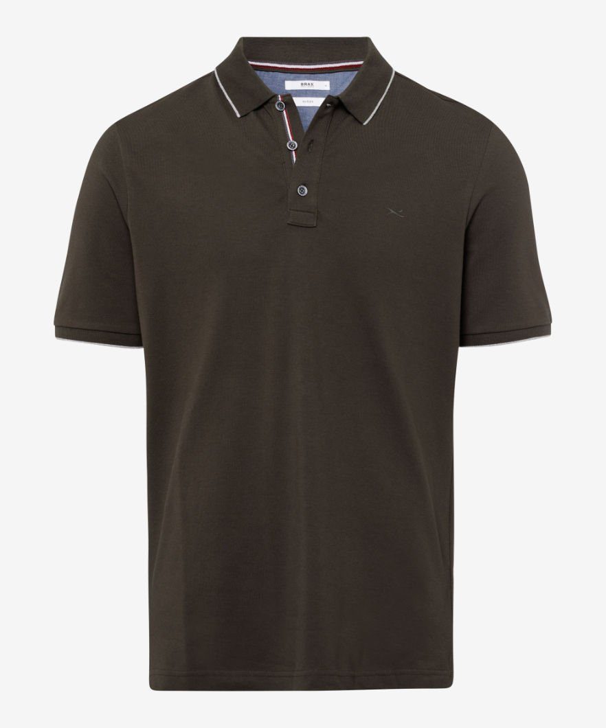 Style Brax dunkelgrün PETE Poloshirt