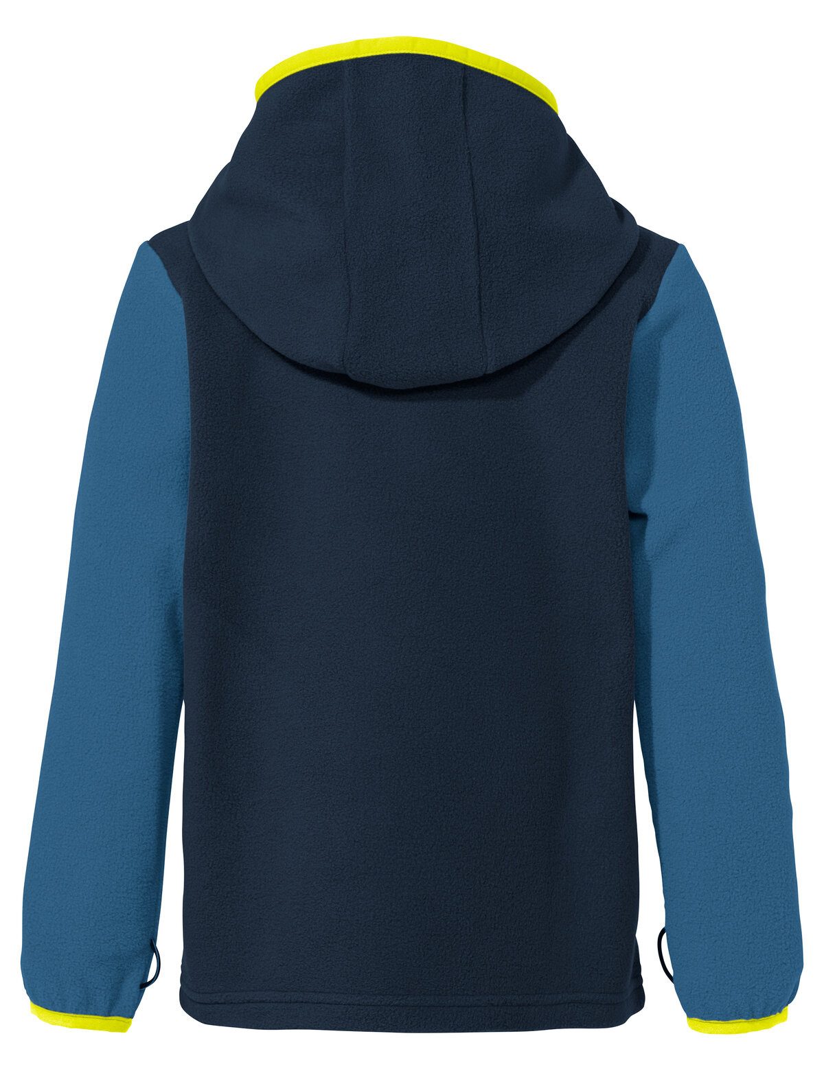 VAUDE Kapuzenfleecejacke Kids Pulex Hooded Jacket II mit Kapuze, atmungsaktives Material, mit Eingrifftaschen