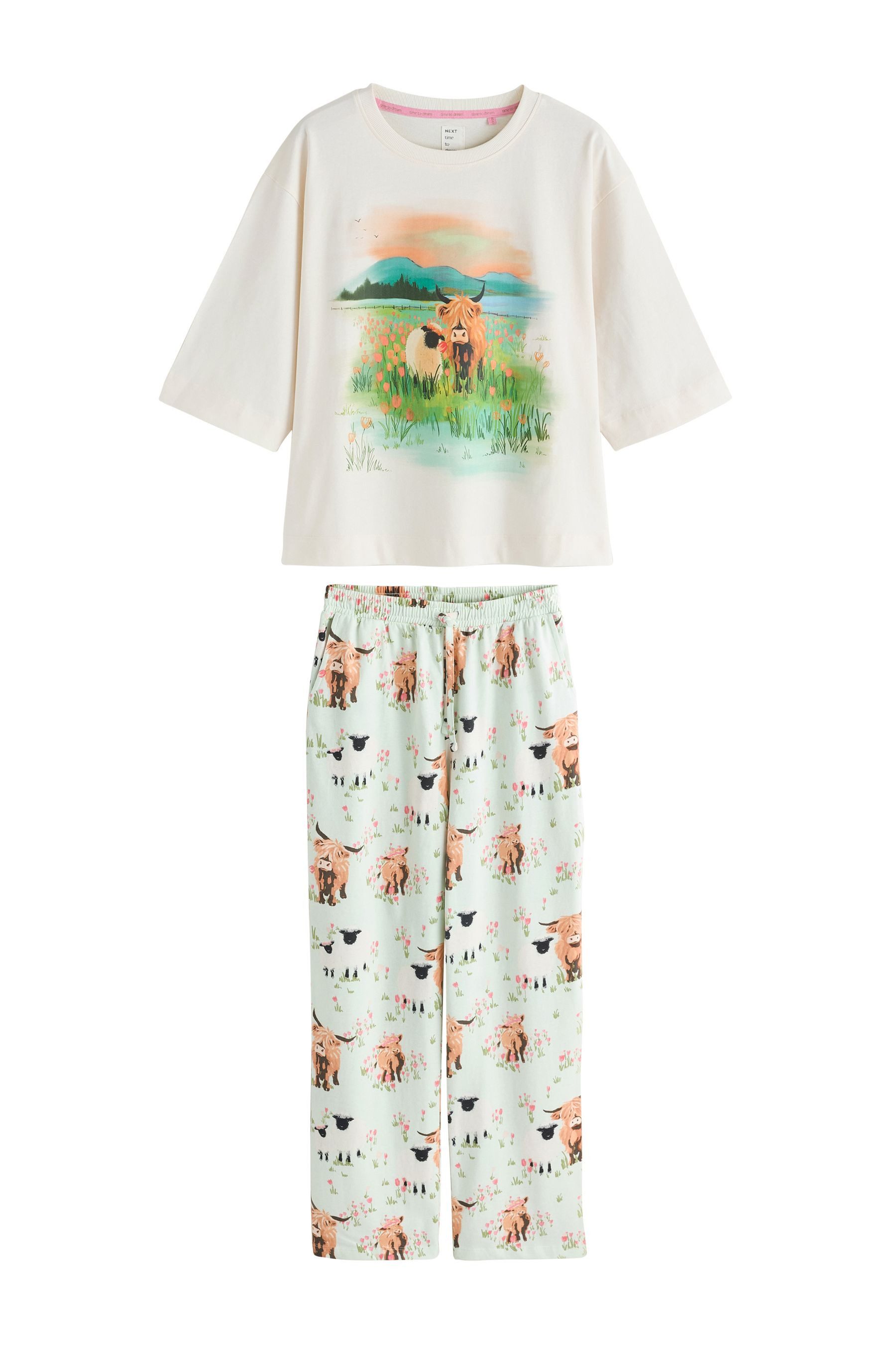 Next Pyjama Kurzärmeliger Pyjama (2 tlg)