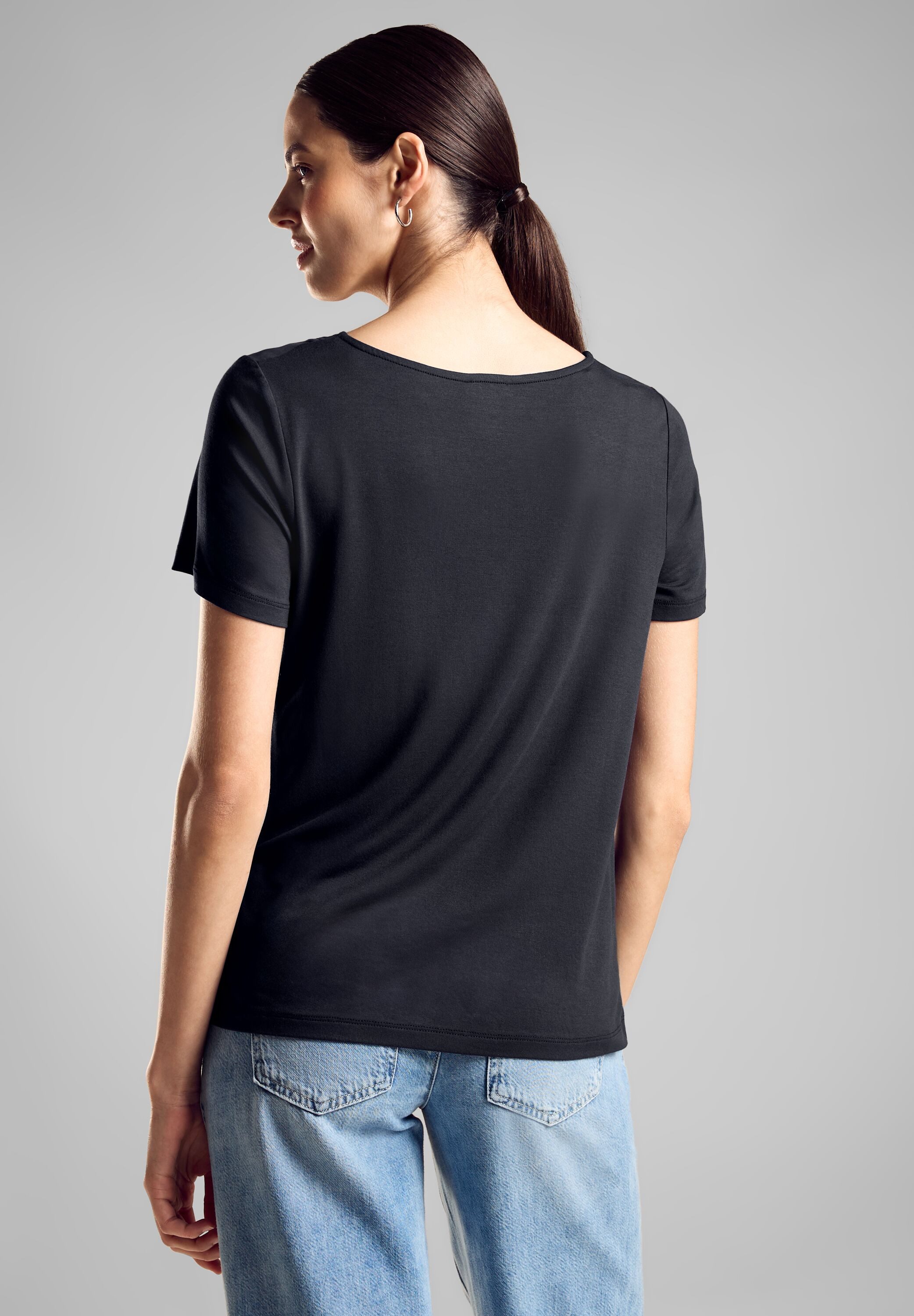 STREET ONE V-Shirt mit V-Ausschnitt