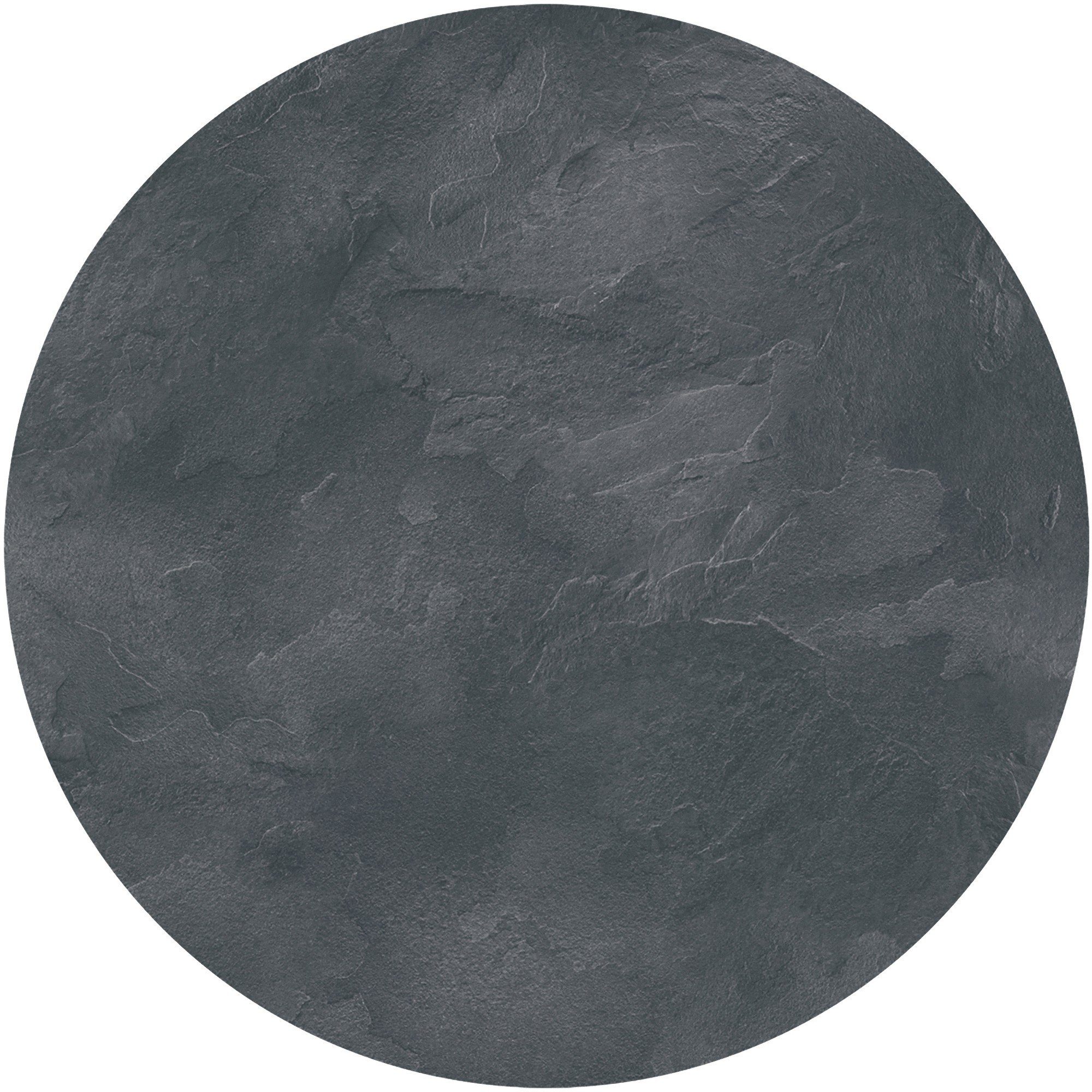 Garden Pleasure Gartentisch (1St), Tischplatte Dark Slate rund 70cm