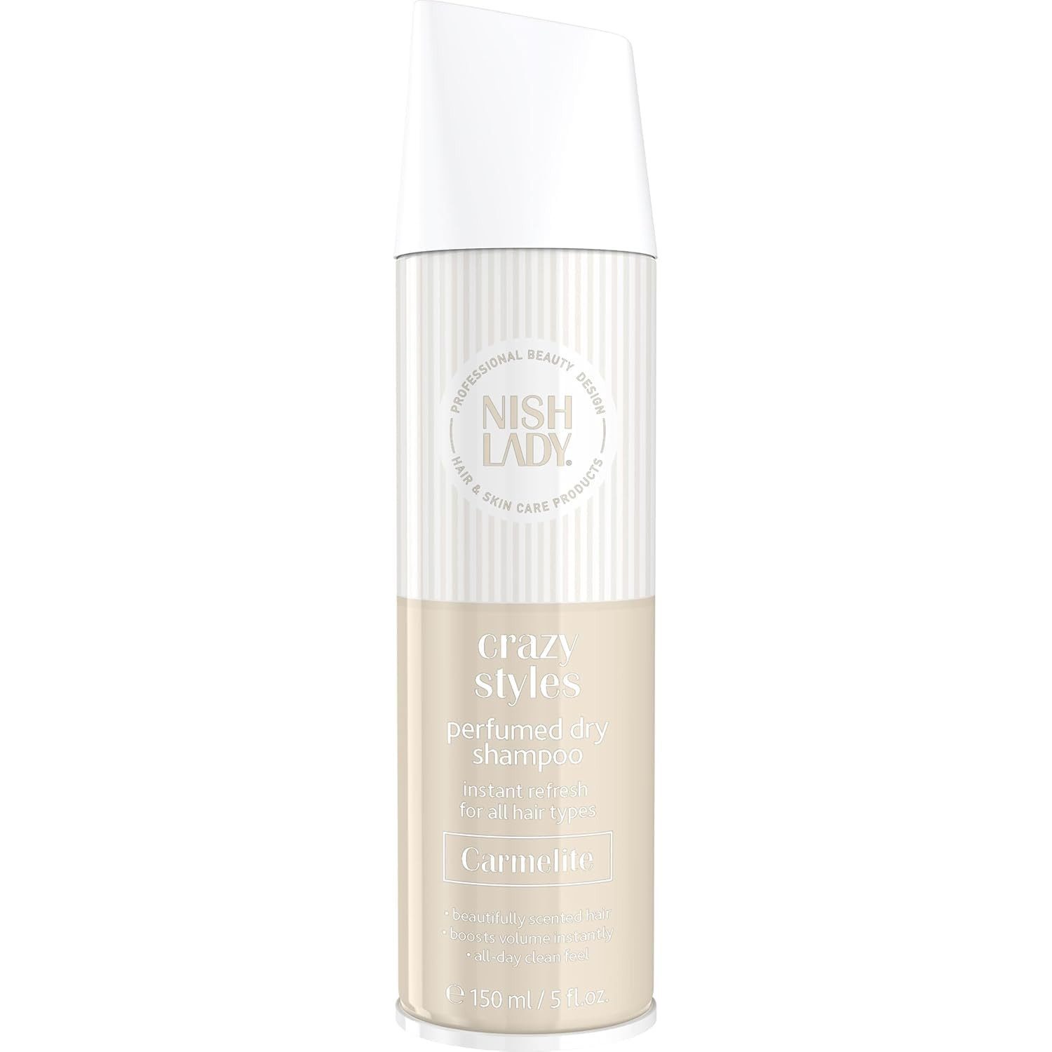 Nishlady Trockenshampoo Nishlady Parfümiertes Trockenshampoo 150 ml – 3 Düfte
