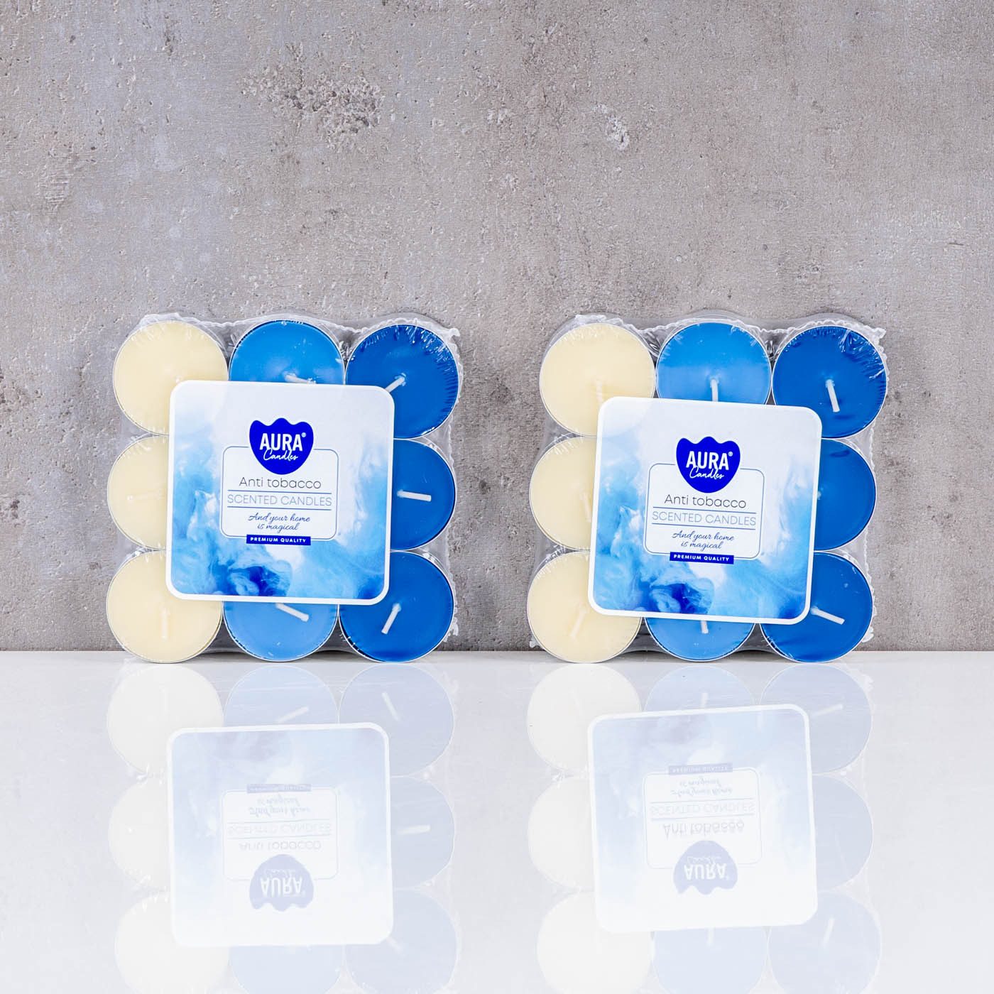 Levandeo® Duftkerze 36 Kerzen Duft Teelichter 2x18 Stück Anti Tabak Duftker günstig online kaufen