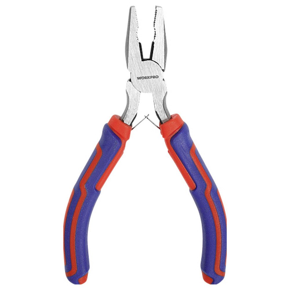 WorkPro Flachzange WorkPro WP231097 Universal Mini-Linienrichterzange Chrom-Vanadium Sta
