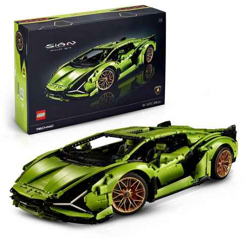 LEGO® Konstruktionsspielsteine Lamborghini Sián FKP 37 (42115), LEGO® Technic, (3696 St), Made in Europe