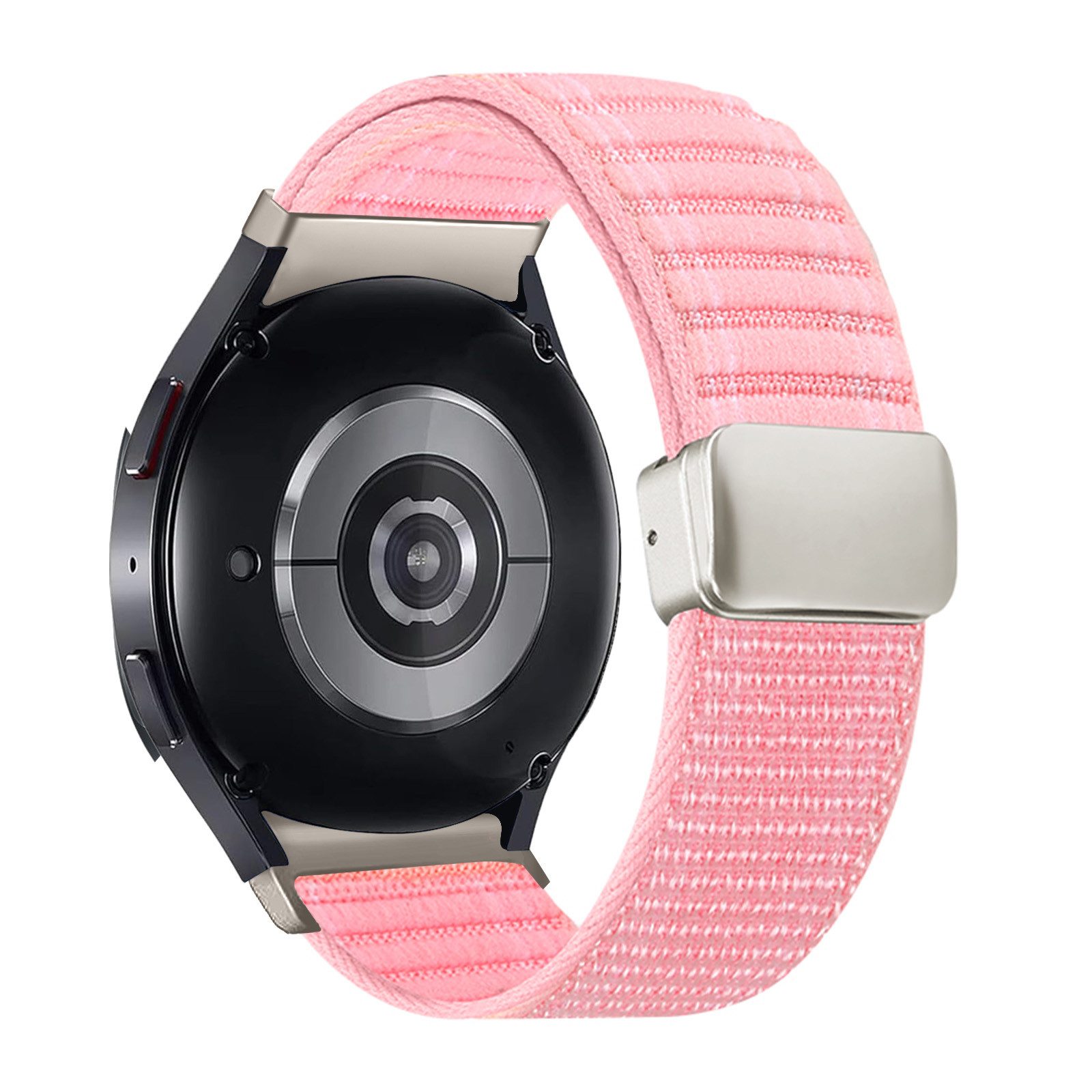 Tec-Expert Smartwatch-Armband für Samsung Galaxy Watch3 41 mm Armband Ersatz Wechsel Band, Nylon Textil mit Magnetverschluss, stufenlos Verstellbar atmungsaktiv