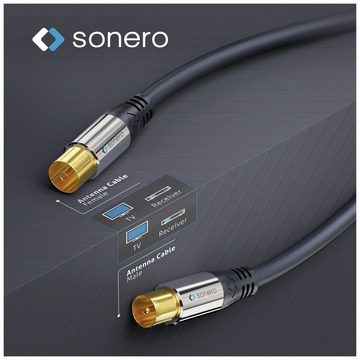 sonero Sonero Antennenanschlusskabel 1,0 m, schwarz Autoradio-Scheibenantenne