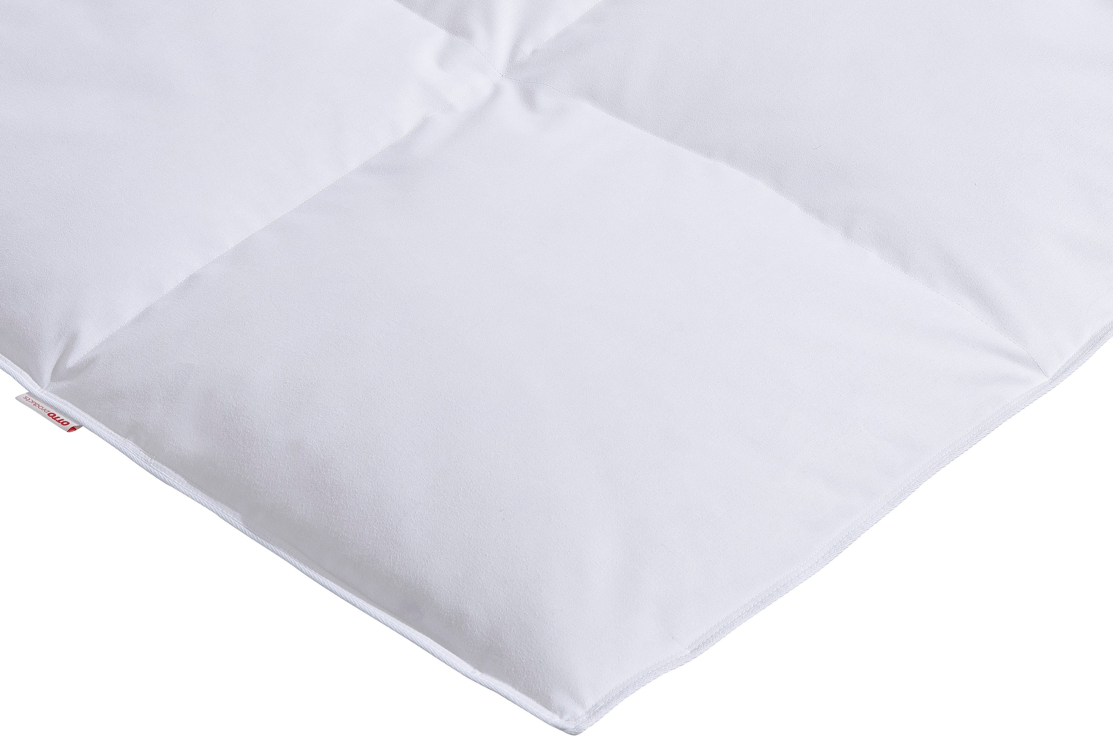 OTTO products Daunenbettdecke Jannika, Füllung: 80% Daunen & 20% Federn, Bezug: 100% Baumwolle, plastikfreie Verpackung