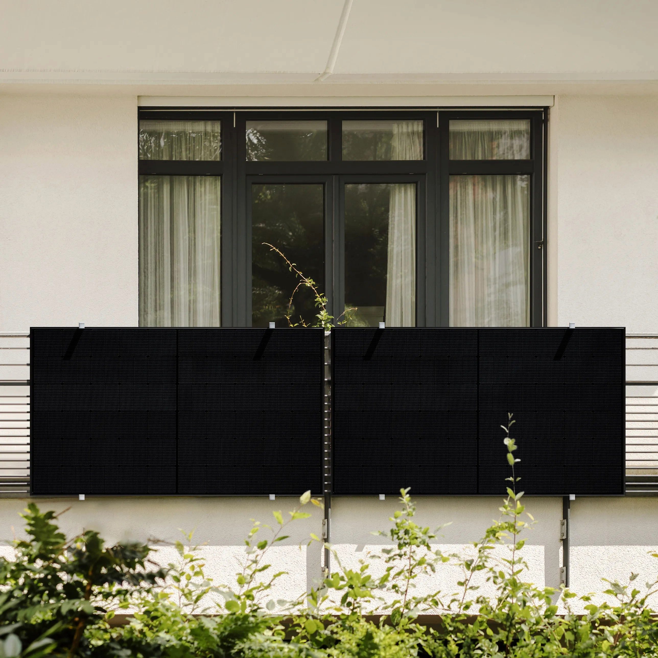 Balkonkraftwerk 1000 Watt, Balkon, Komplettset Bifazial