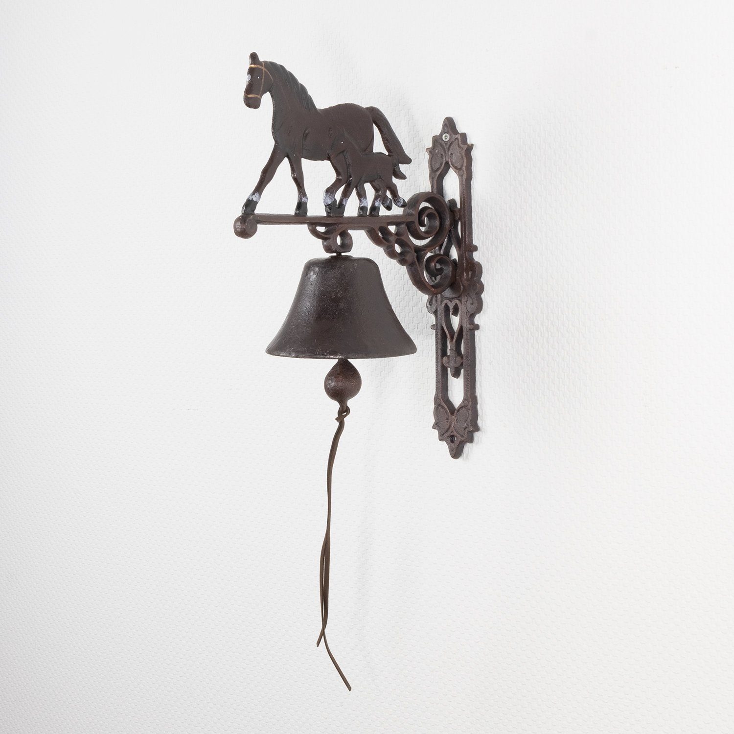 Moritz Gartenfigur Glocke Pferd mit Fohlen, günstig online kaufen