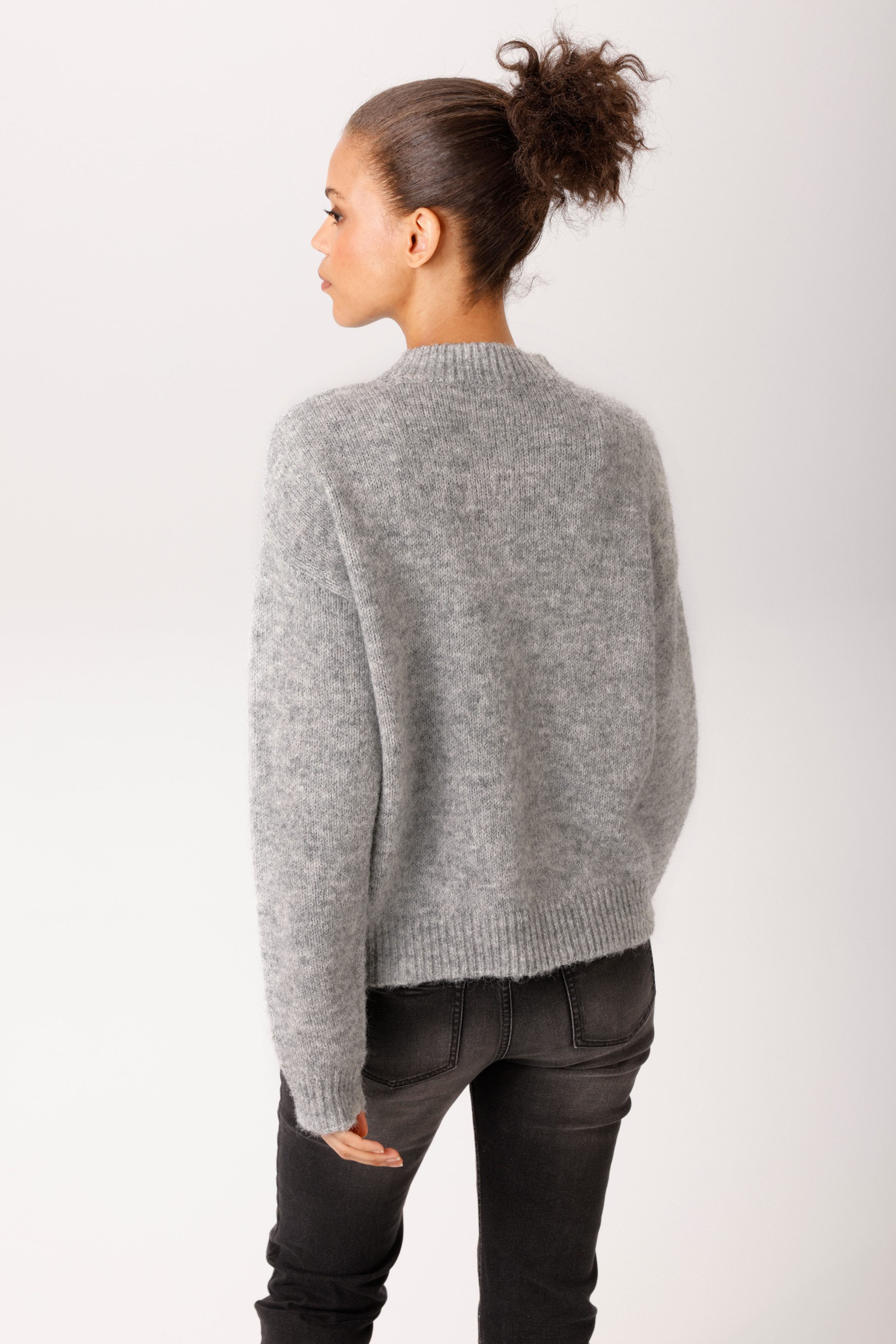 Aniston CASUAL Strickpullover mit Kordel-Applikationen - NEUE KOLLEKTION – Bild 2 von 5