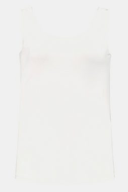 Ulla Popken Unterhemd Unterhemd breite Träger Slim Biobaumwolle ärmellos