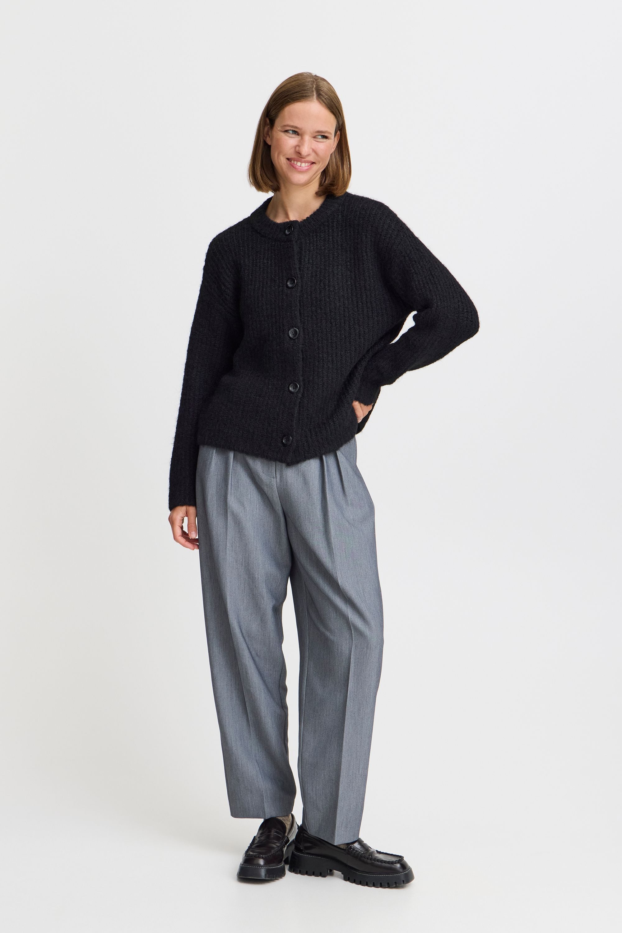 b.young Strickjacke BYMILLER eleganter Cardigan günstig online kaufen