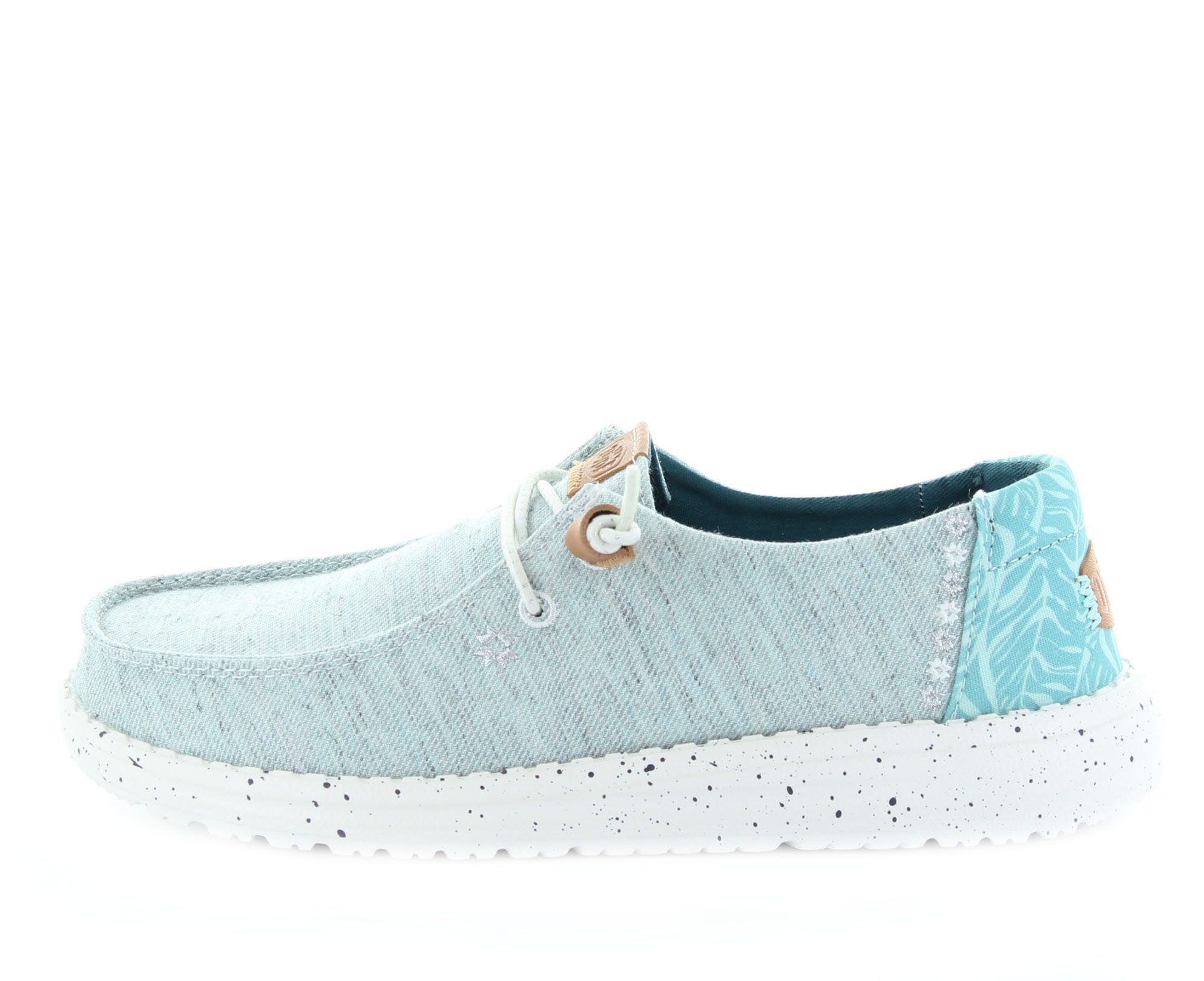Hey Dude Wendy Heathered Slub Slipper Memory Foam-Innensohle