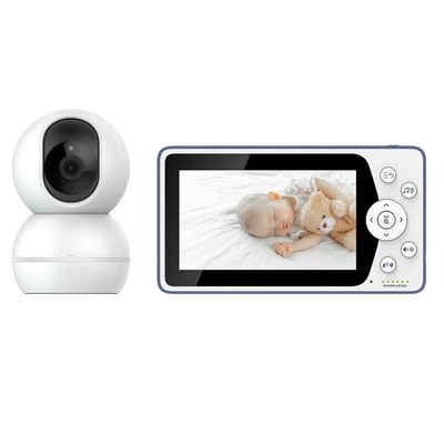 Telefunken Video-Babyphone VM-M700 Video-Babyphone 5‘‘ Display Infrarotmodus 1280x720px