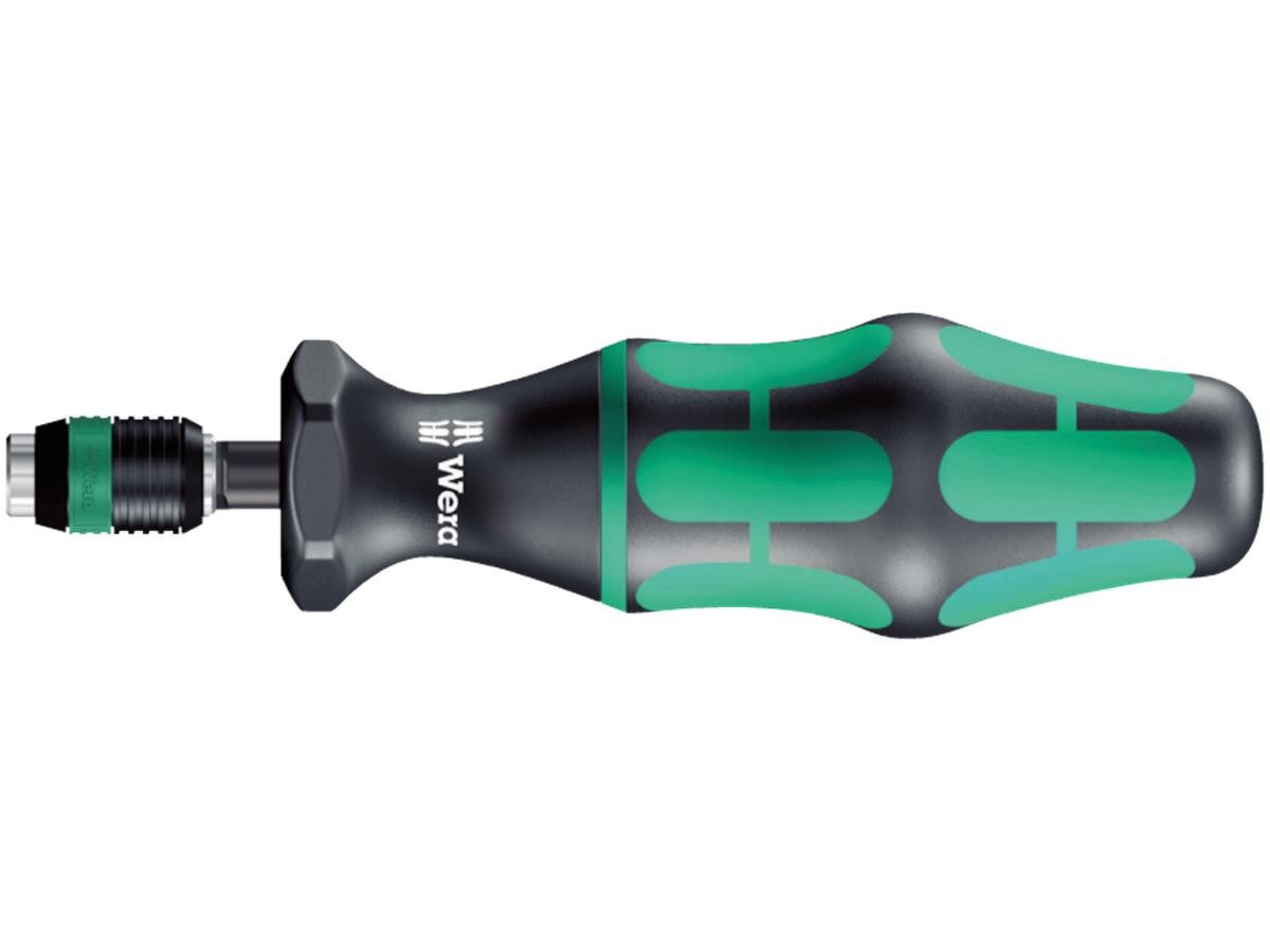 Wera Schraubendreher Kraftform 7400, mit Rapidaptor Schnellwechselfutter, 1/4"-Außensechskantantrieb