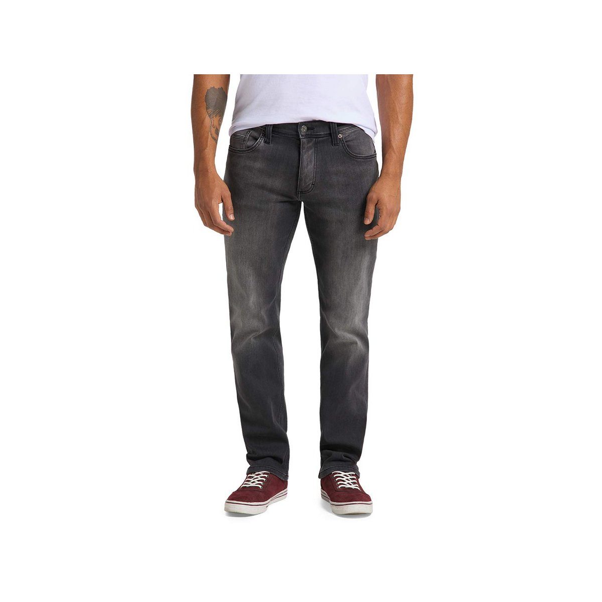 MUSTANG 5-Pocket-Jeans schwarz (1-tlg)