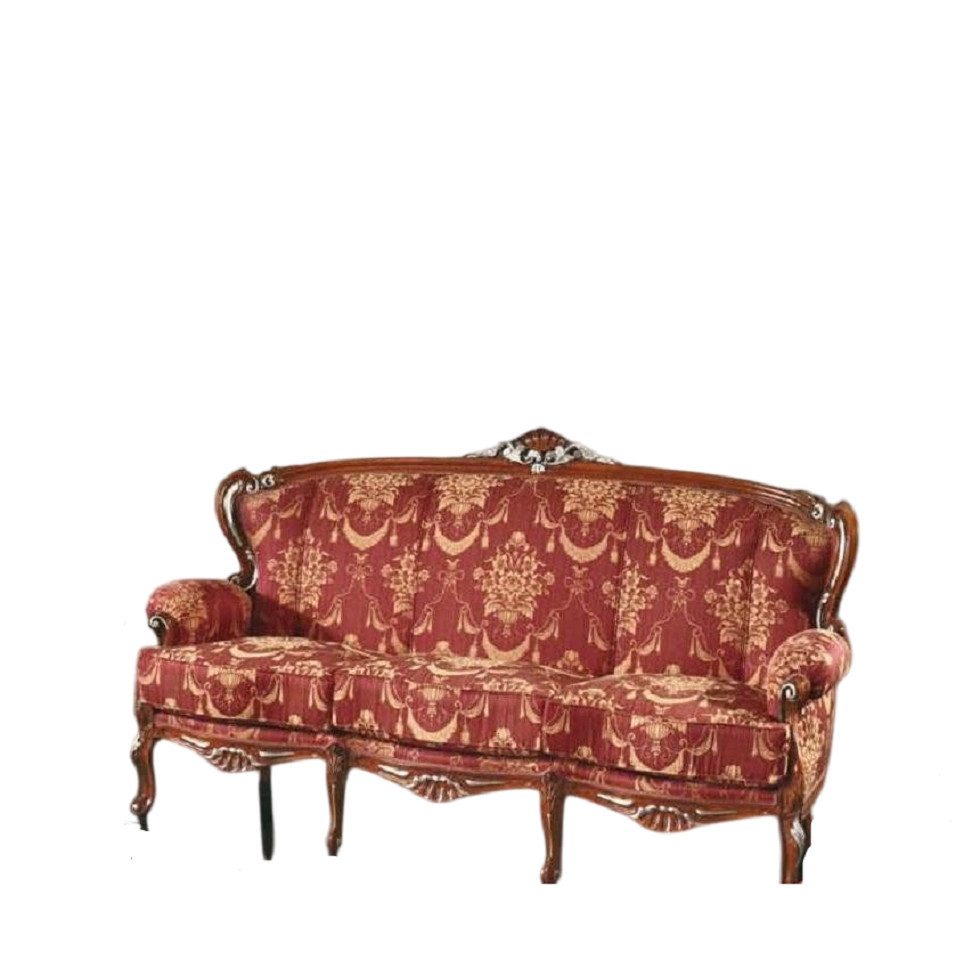Xlmoebel 3-Sitzer Traditionelles 3-Sitzer Sofa Polstermöbel Sitzmöbel Barock Couch, 1 Teile, Hergestellt in Europa