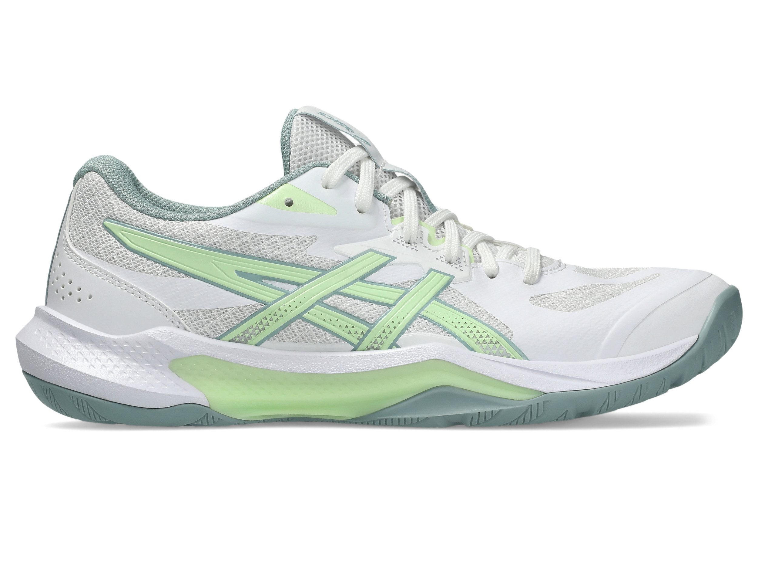 Asics GEL-TACTIC 13 WHITE/ILLUMINATE YELLOW Hallenschuh