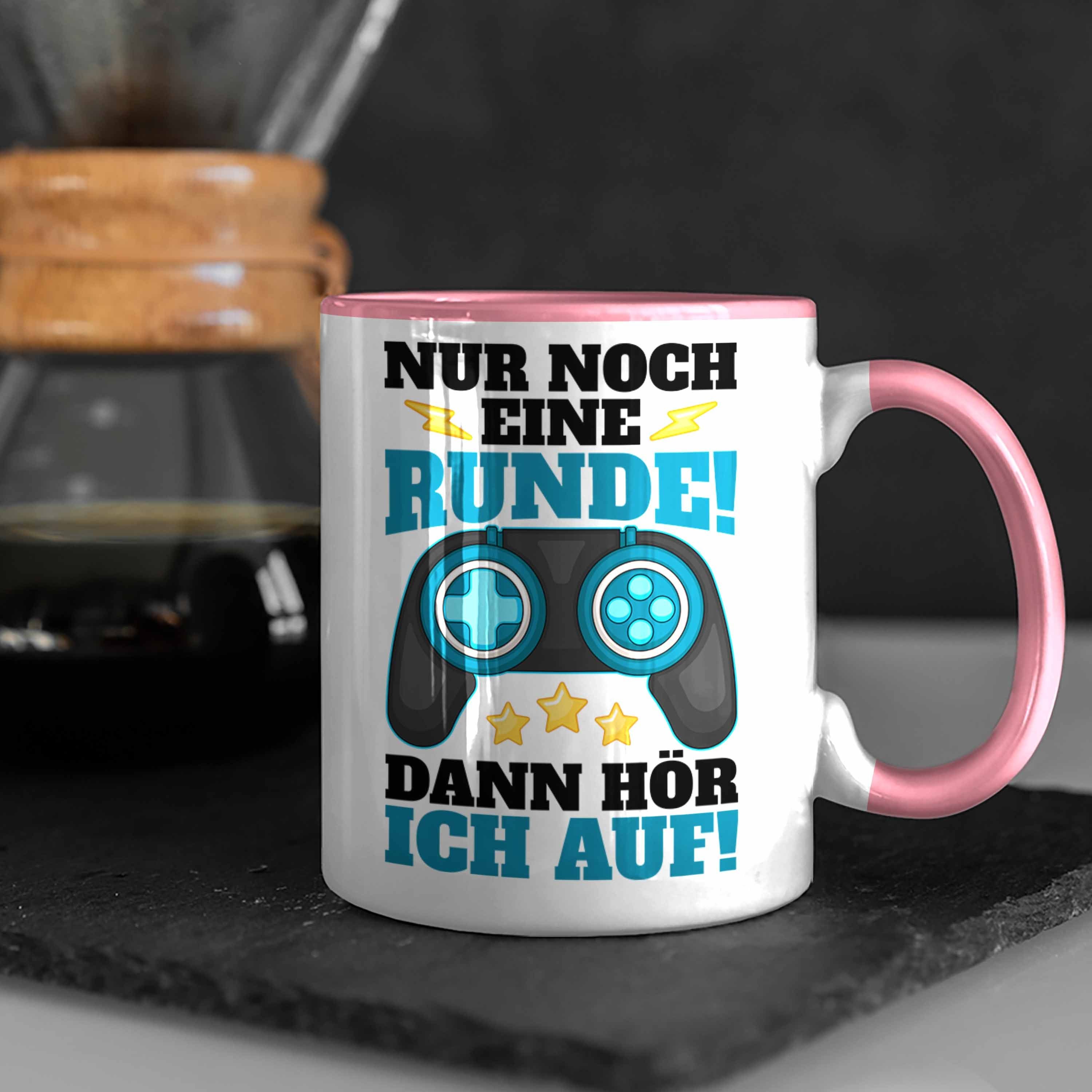 Geschenk Zubehör Tassen Gamer Männer PC Lustig - Zocker Tasse Spruch Gaming Trendation Mitbringsel Geschenkideen Trendation Kinder Rosa Jungen Zocken Tasse