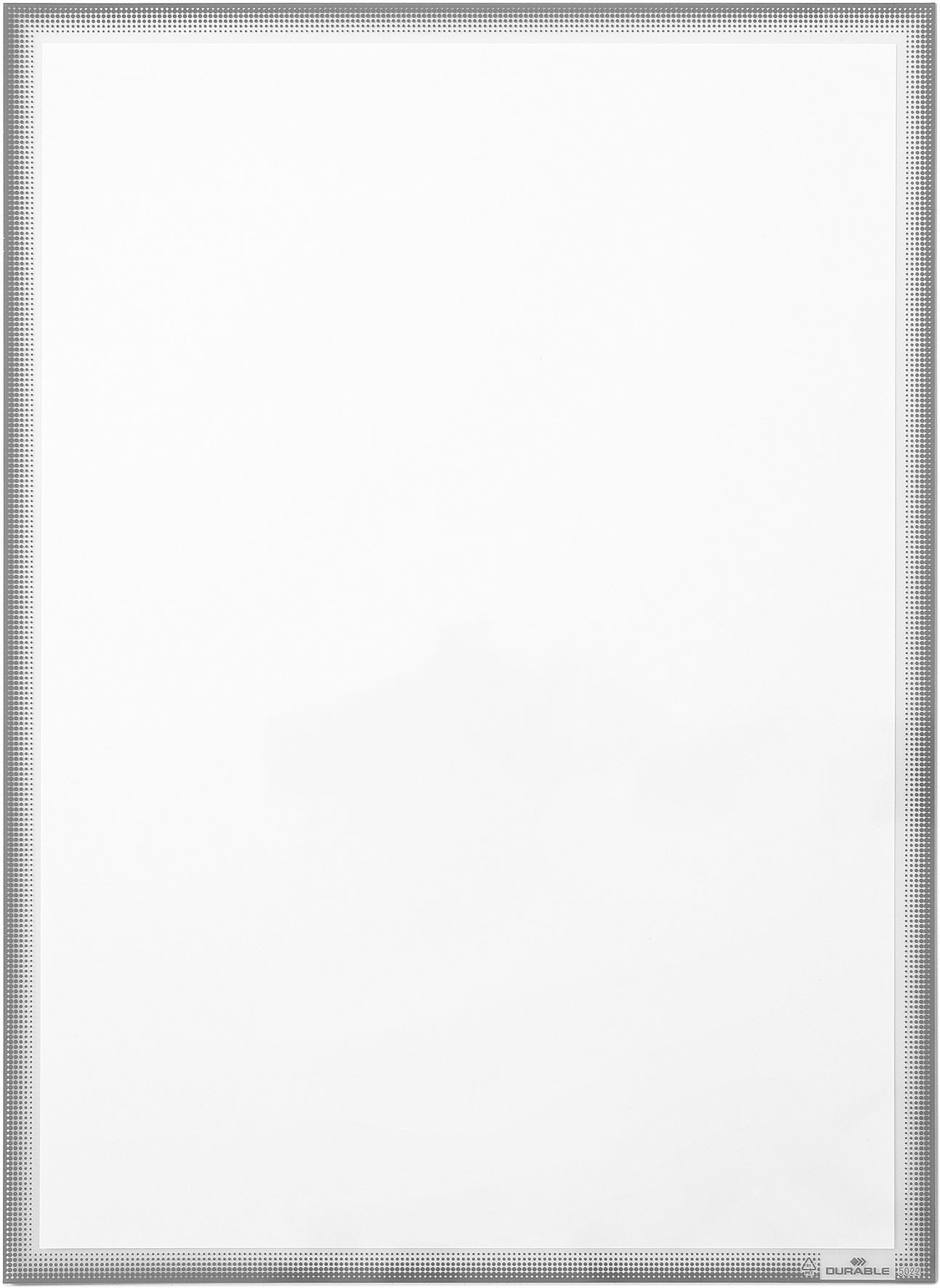 Fächermappe Infotasche A3 statisch haftend 323x446mm anthrazit/grau VE=5 Stück