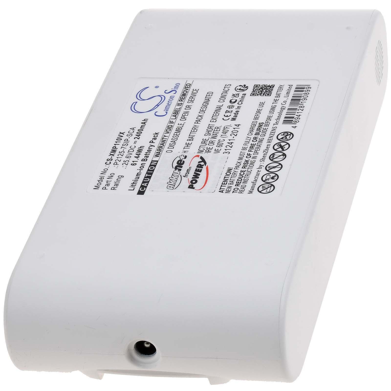 Powery Akku für Dreame Typ P2125-7SIP-SCA Akku 2400 mAh (25.6 V)