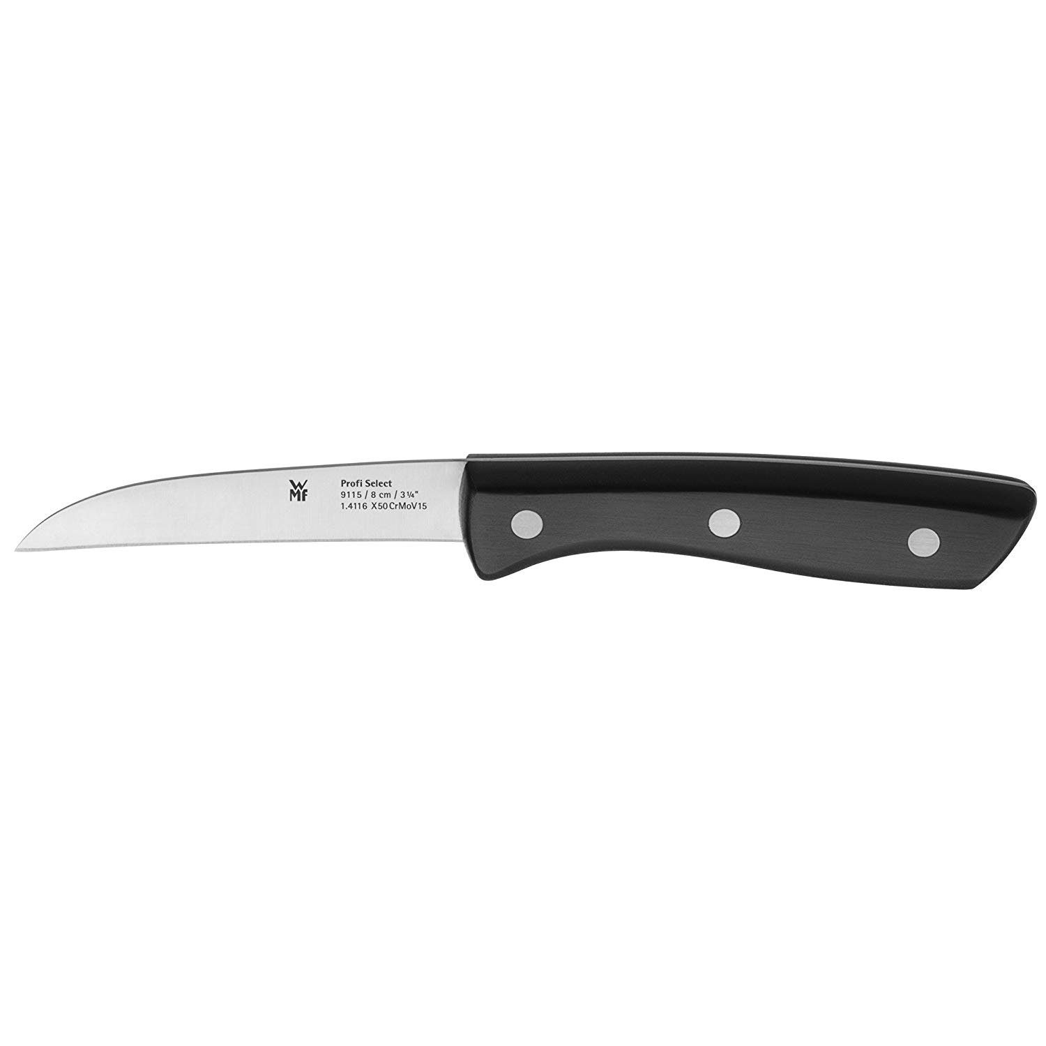 WMF Messerblock ProfiSelect (7tlg), Messer geschmiedet, 1 Block aus 6 Eichenholz Spezialklingenstahl